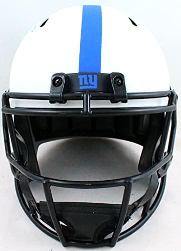Lawrence Taylor Signed NY Giants Lunar Speed F/S Helmet- Beckett W Blue - Image 4
