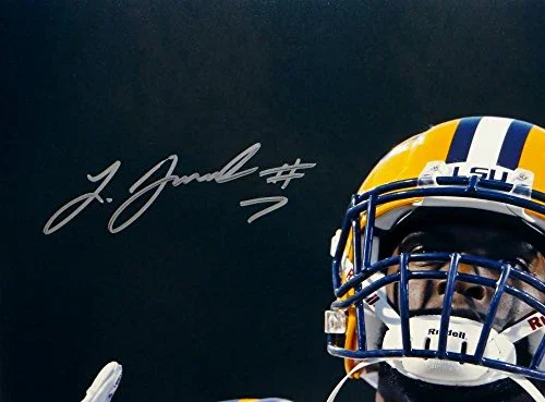 Leonard Fournette Autographed LSU Tigers 16x20 Close Up Photo- JSA W Auth - Image 2