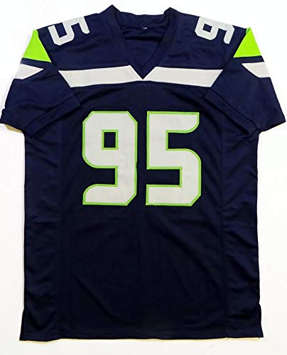 LJ Collier Autographed Blue Pro Style Jersey - Prova Auth *5 - Image 2