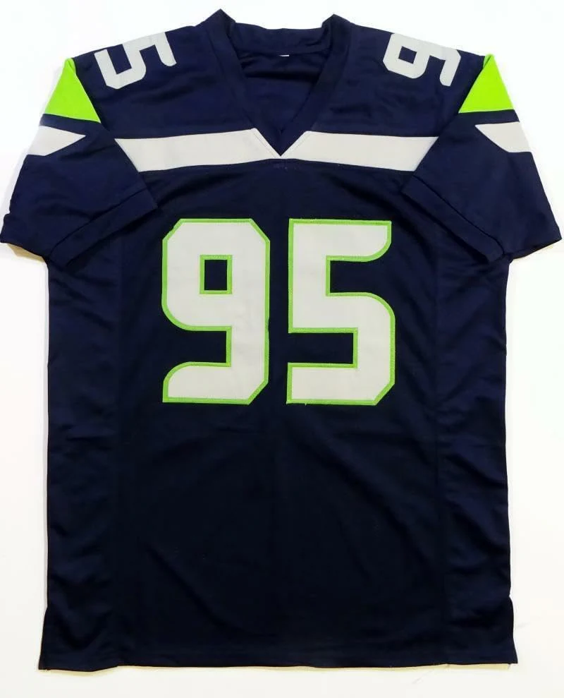 LJ Collier Autographed Blue Pro Style Jersey - Prova Auth *5 - Image 6