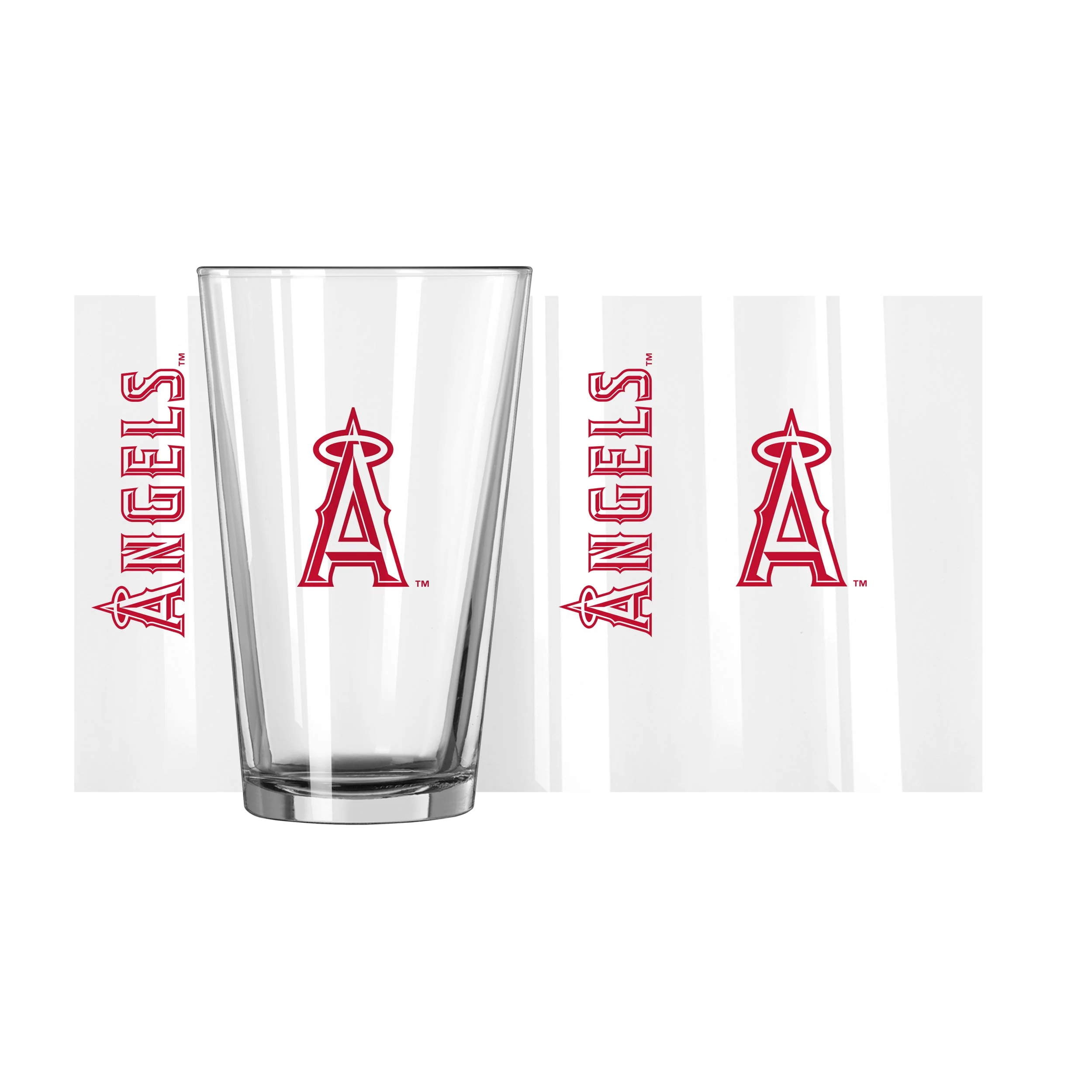 Los Angeles Angels 16oz Gameday Pint Glass - Image 2