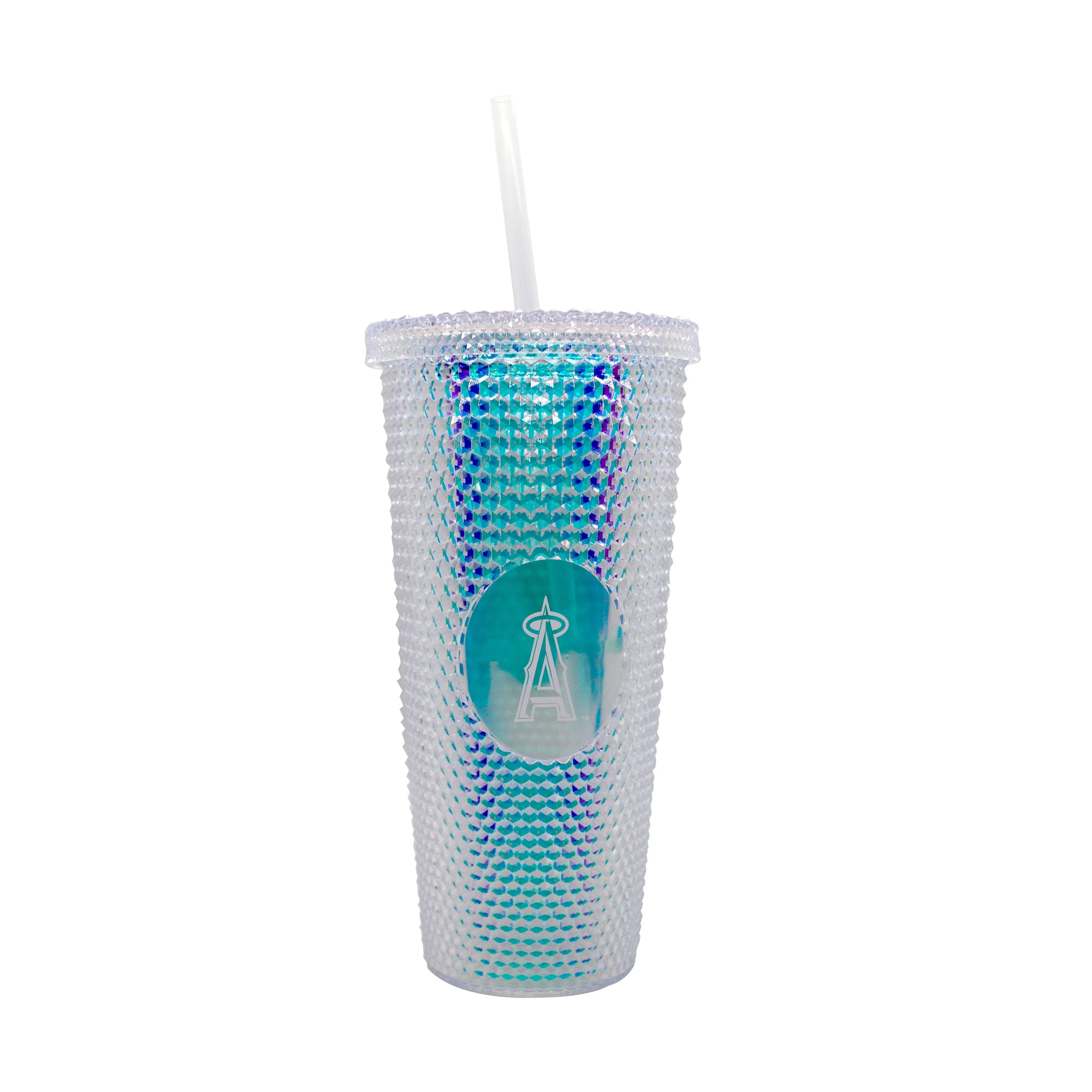 Los Angeles Angels 24oz Iridescent Studded Tumbler