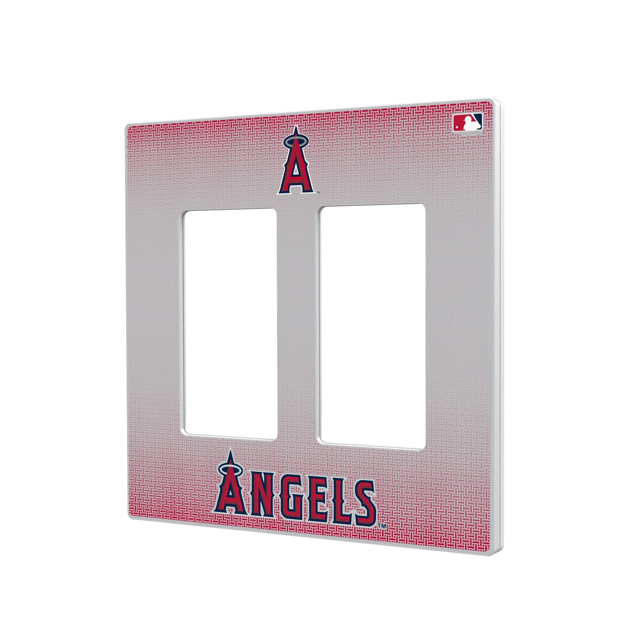 Los Angeles Angels Linen Hidden-Screw Light Switch Plate - Image 4
