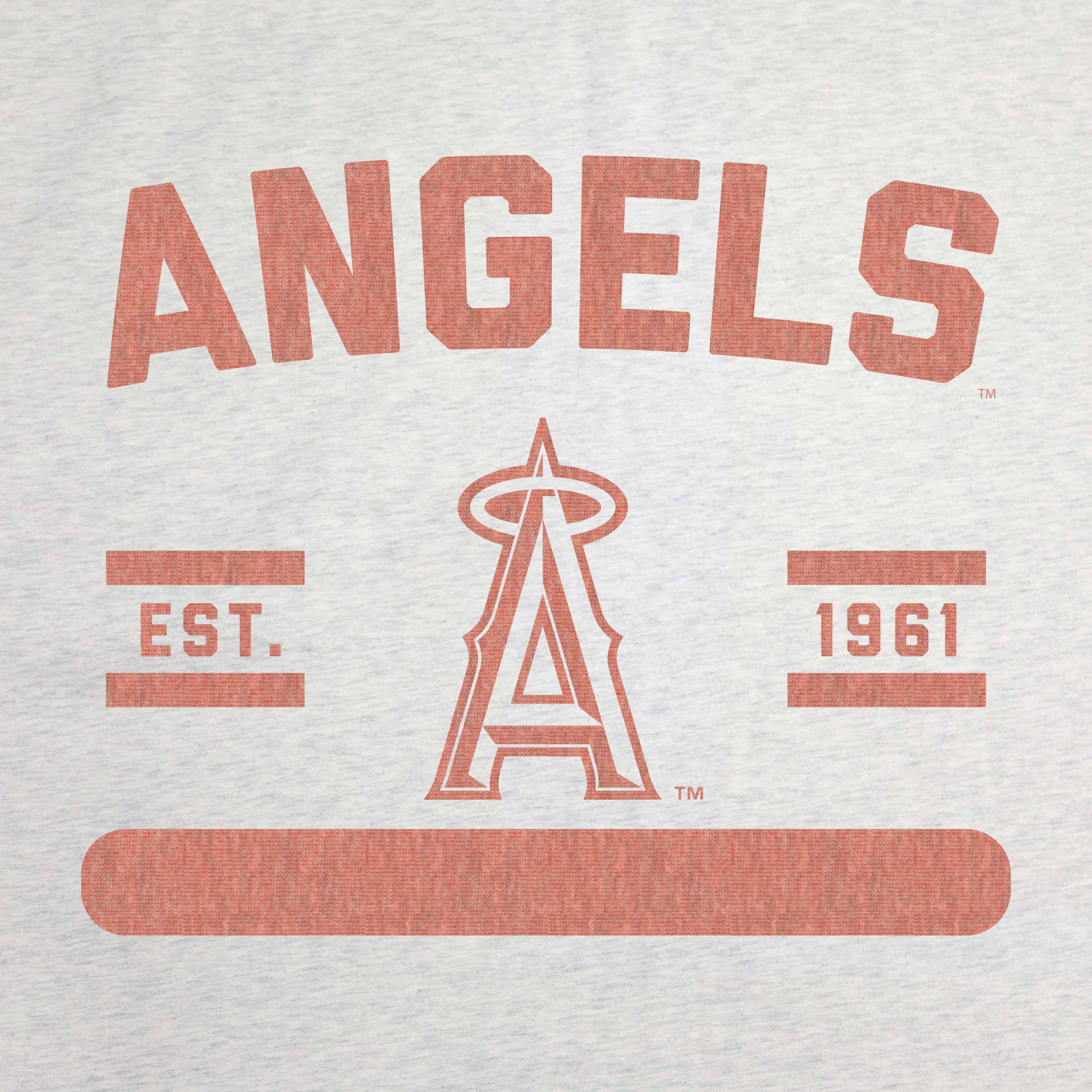 Los Angeles Angels Oatmeal Sweatshirt Blanket - Image 2