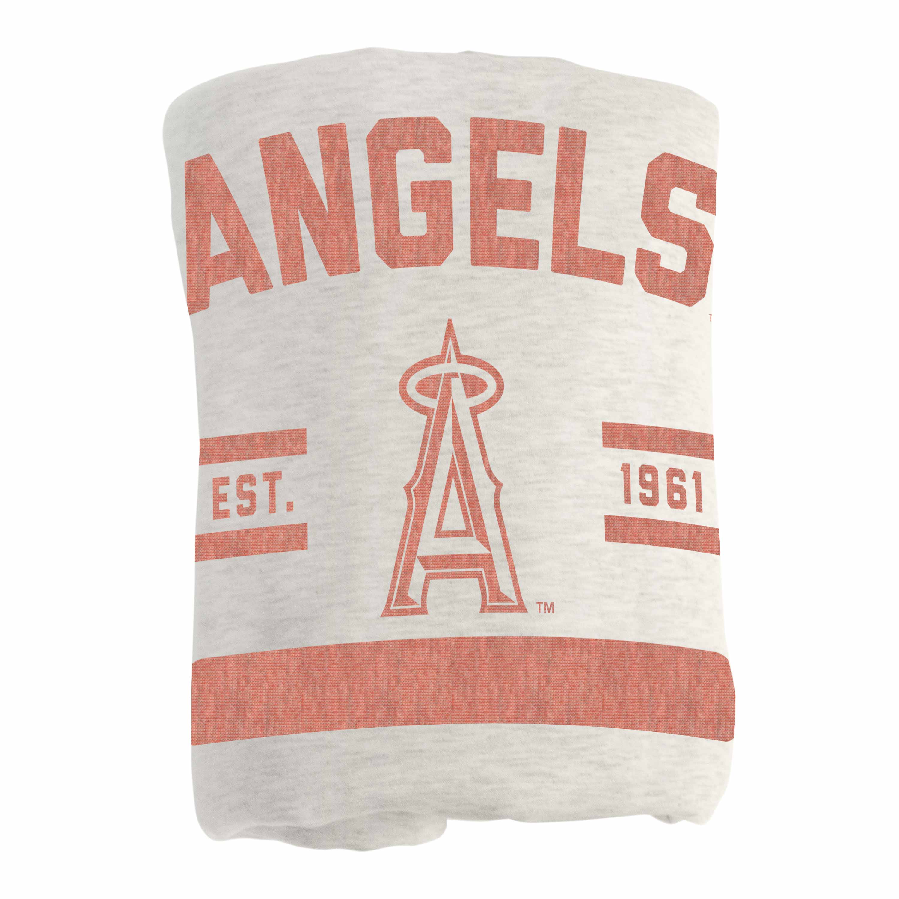 Los Angeles Angels Oatmeal Sweatshirt Blanket - Image 3