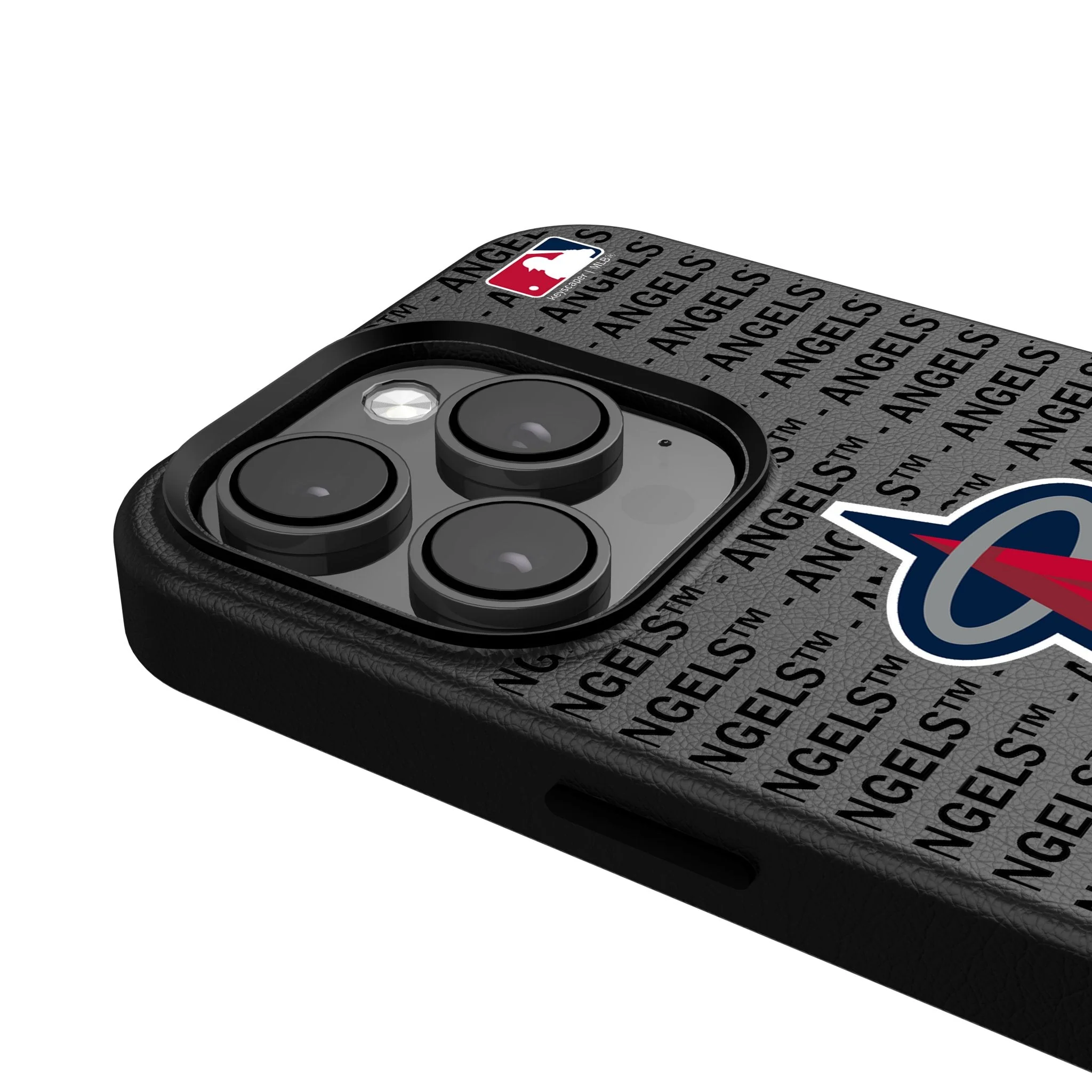 Los Angeles Angels Text Backdrop MagSafe Compatible Phone Case for Apple iPhone - Image 4