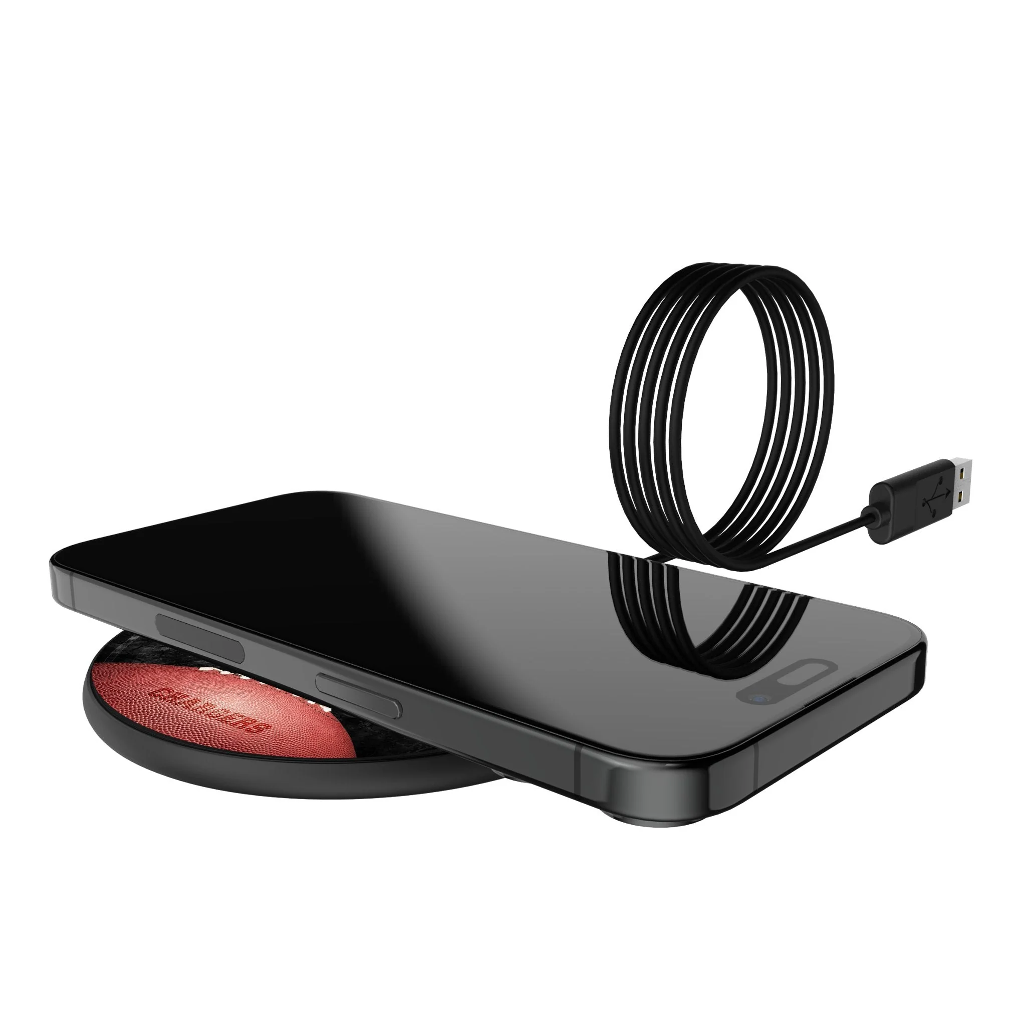 Los Angeles Chargers Historic Collection Legendary 15-Watt Wireless Charger - Image 5