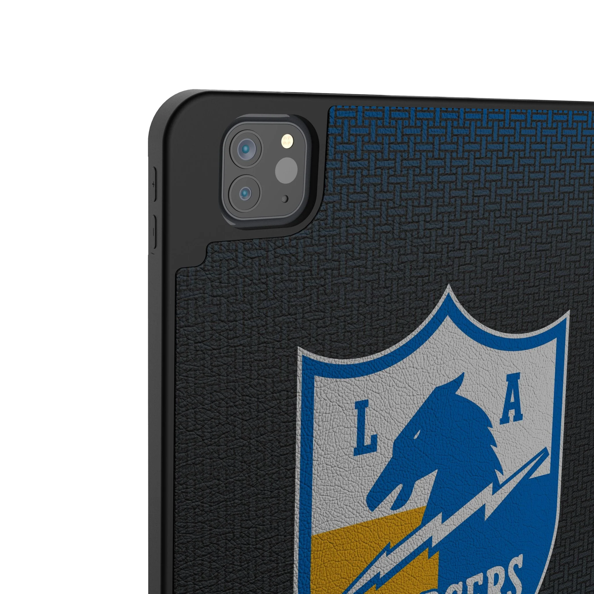 Los Angeles Chargers Historic Collection Linen Tablet Case for Apple iPad - Image 3