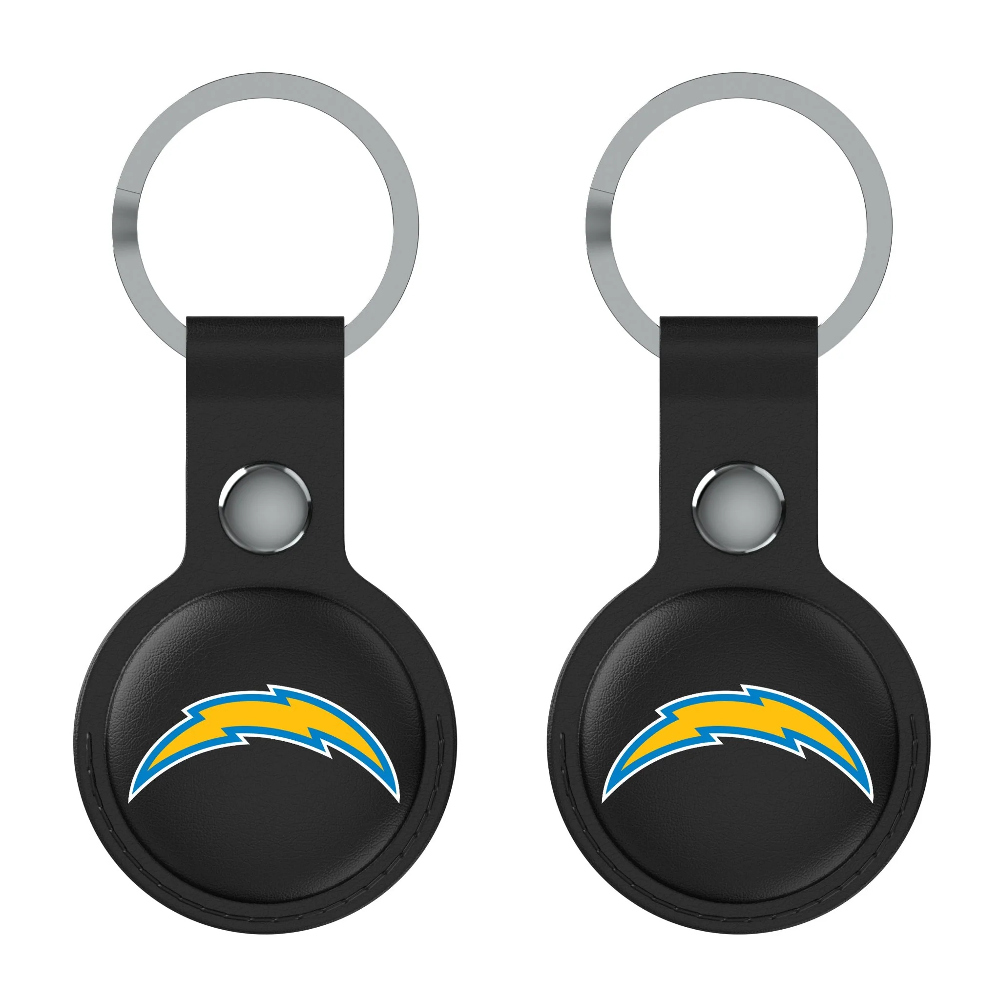 Los Angeles Chargers Insignia Black Airtag Holder 2-Pack - Image 2