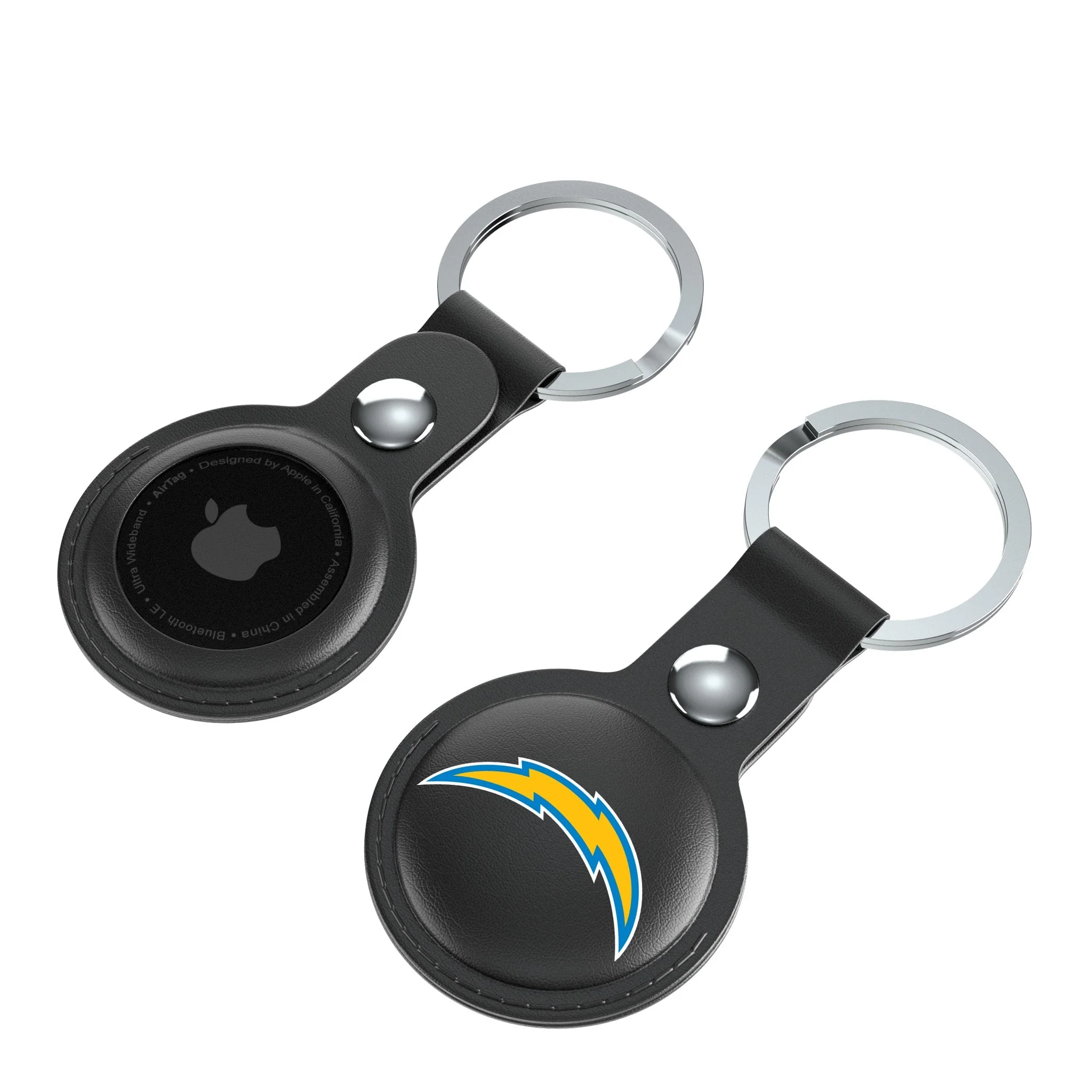 Los Angeles Chargers Insignia Black Airtag Holder 2-Pack - Image 4