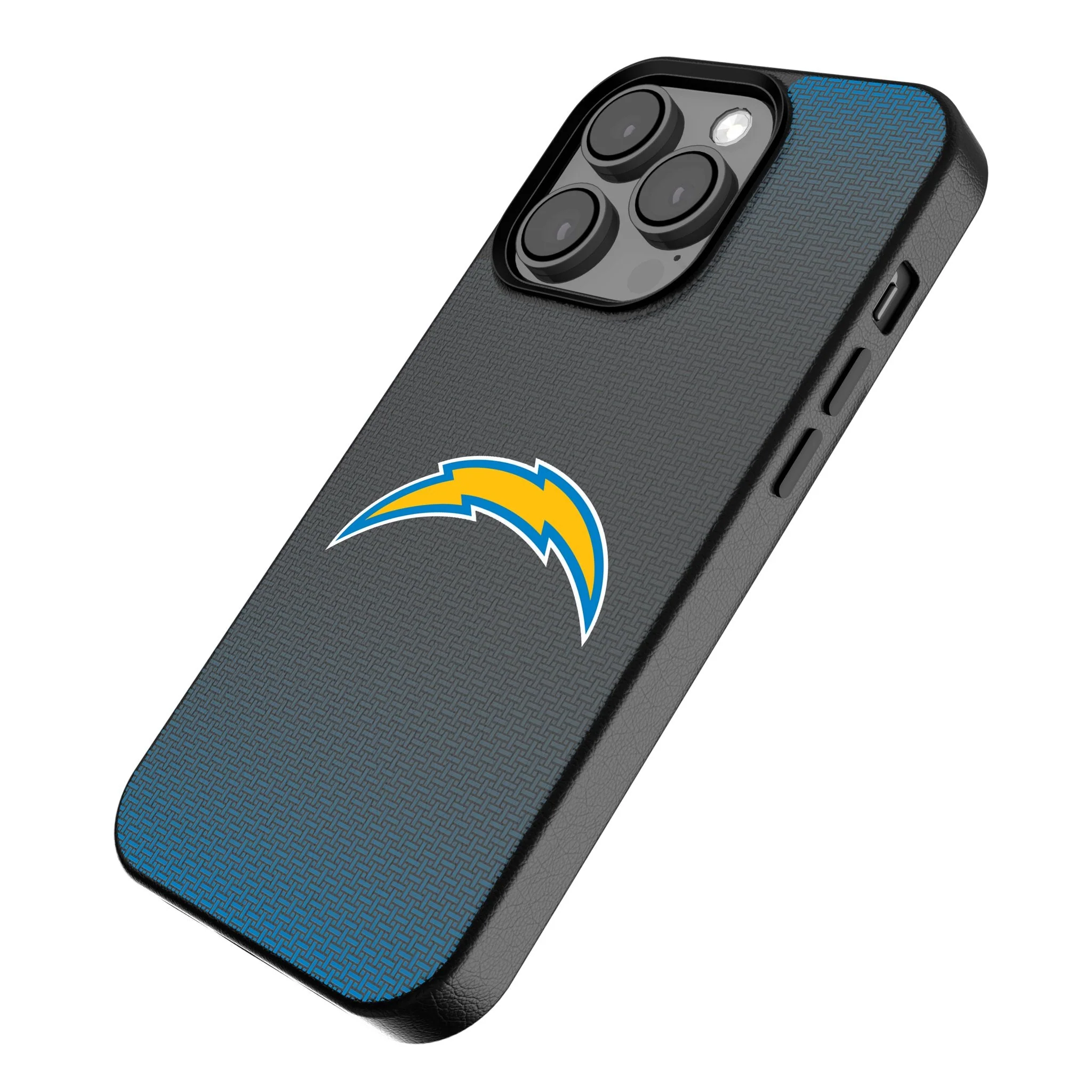Los Angeles Chargers Linen MagSafe Compatible Phone Case for Apple iPhone - Image 2