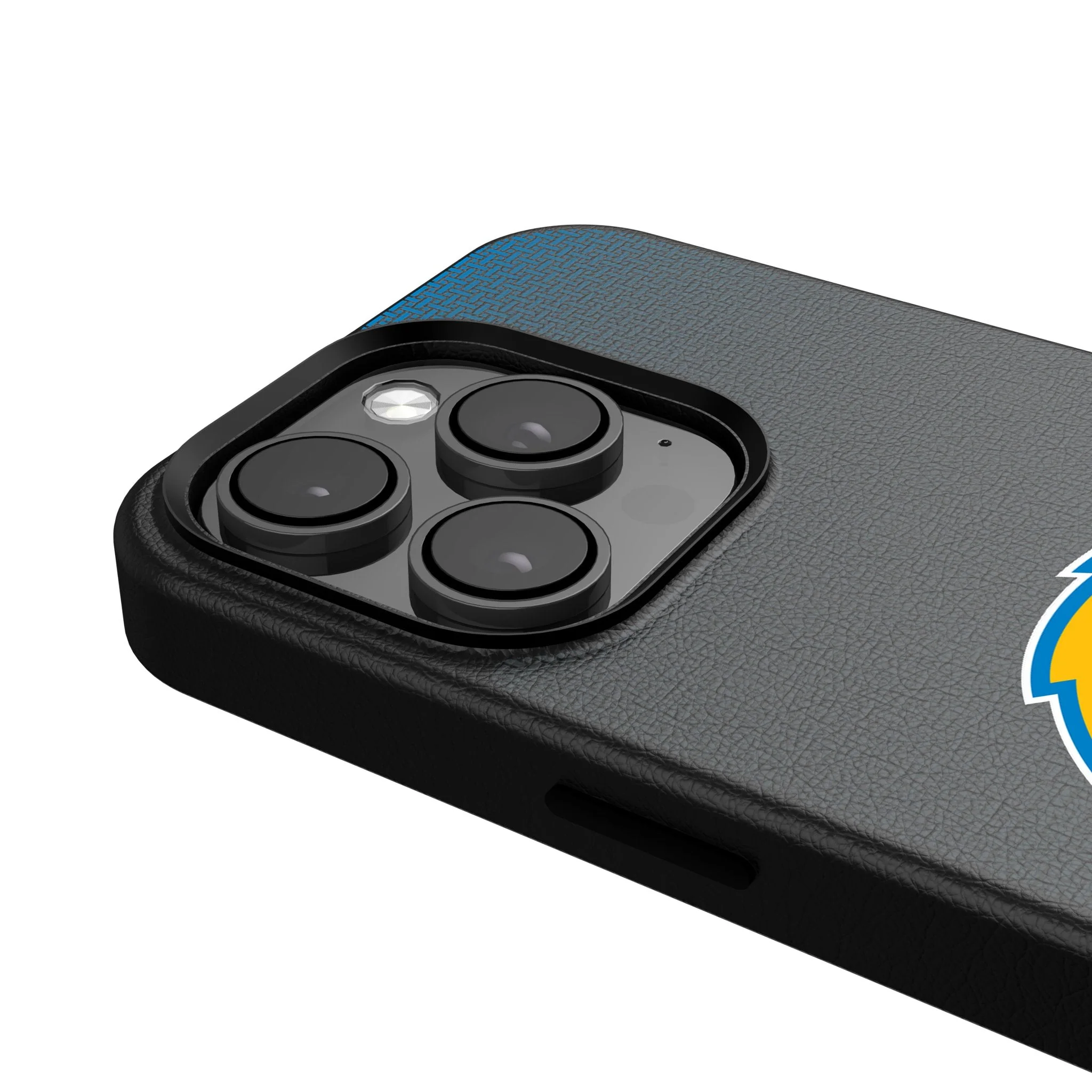 Los Angeles Chargers Linen MagSafe Compatible Phone Case for Apple iPhone - Image 4