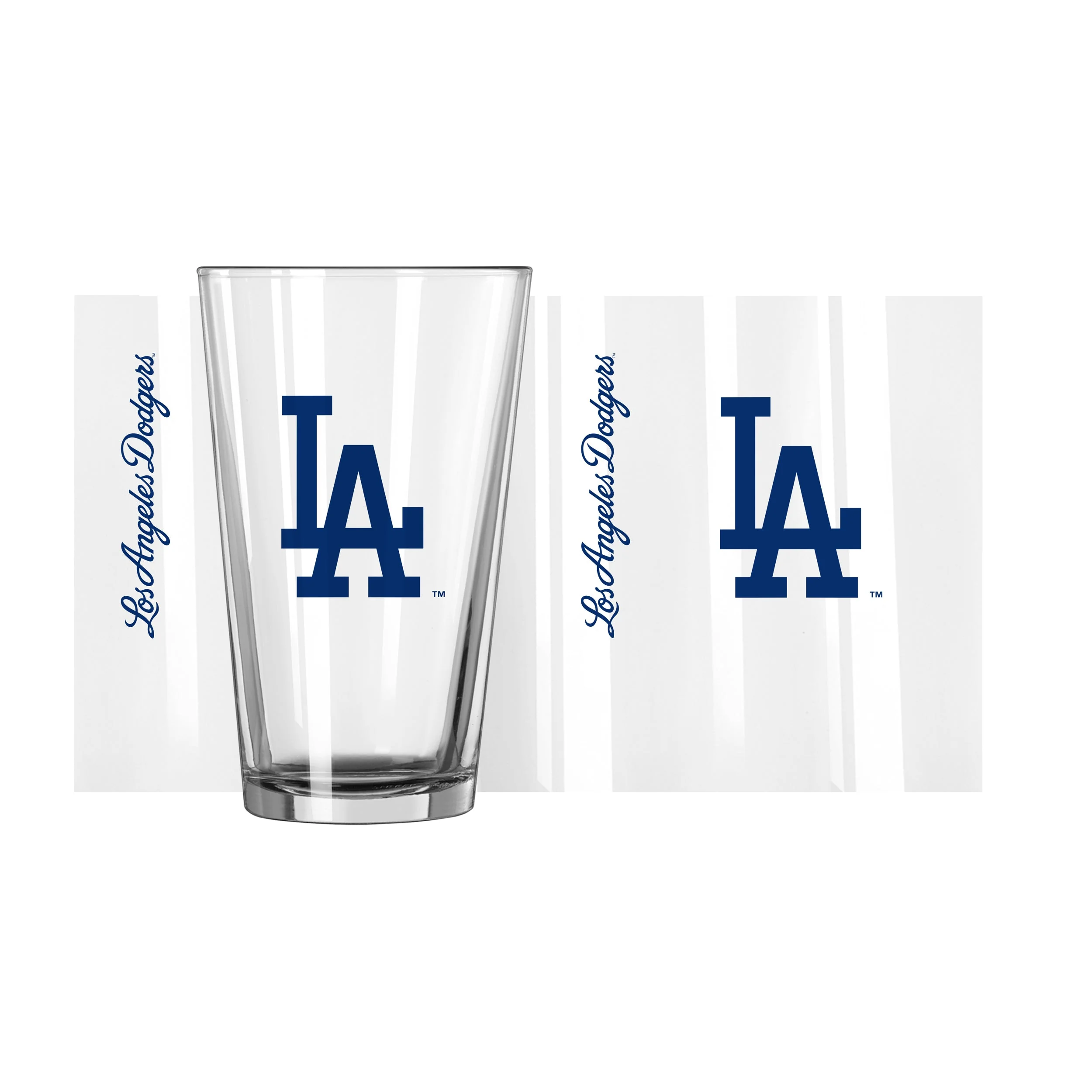 Los Angeles Dodgers 16oz Gameday Pint Glass - Image 2