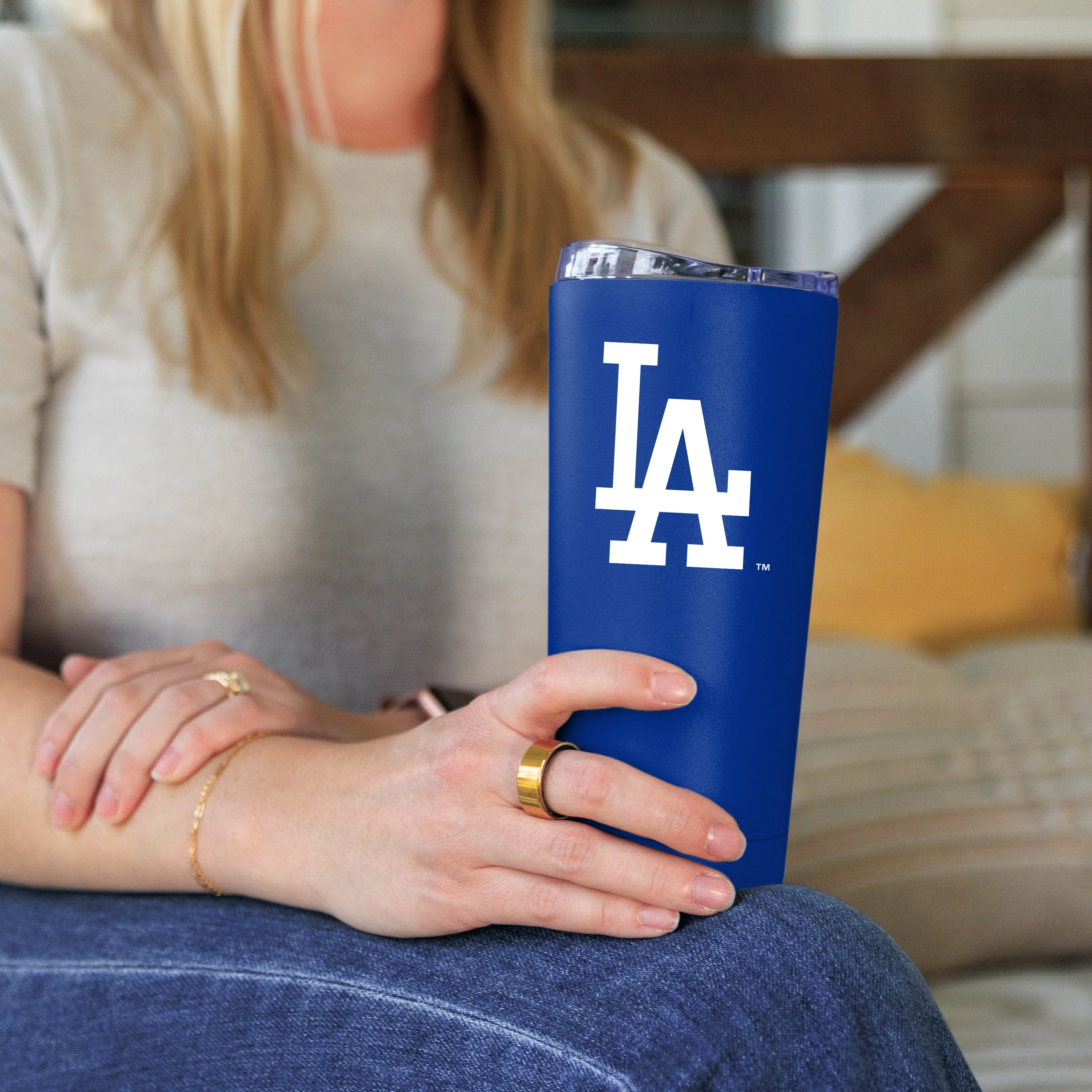 Los Angeles Dodgers 20oz Flipside Powder Coat Tumbler - Image 3