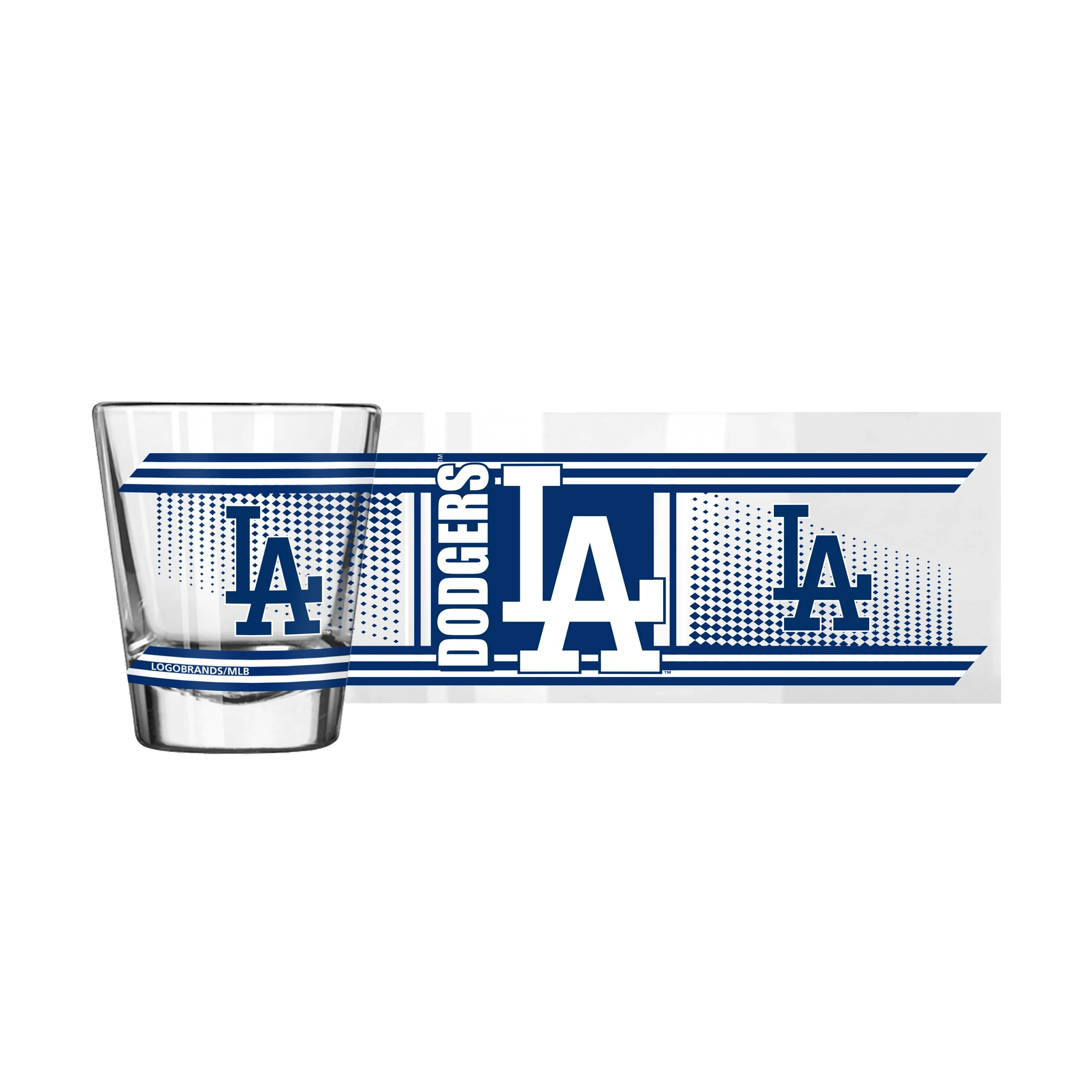 Los Angeles Dodgers 2oz Hero Shot Glass - Image 2