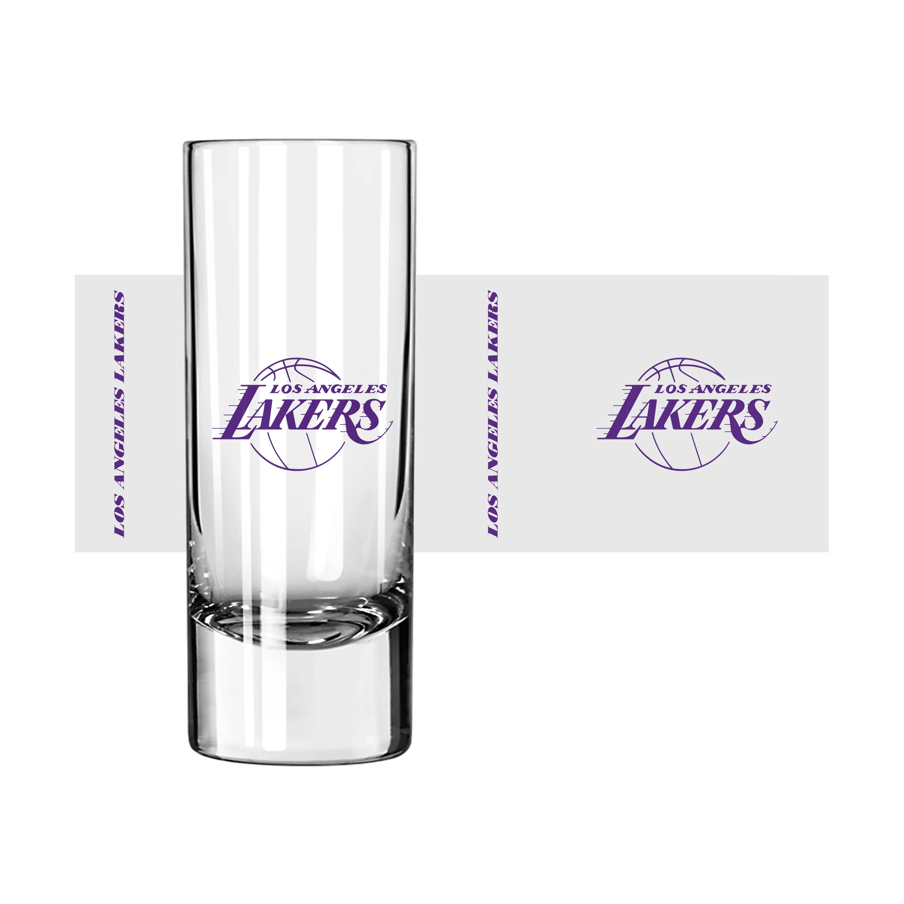 Los Angeles Lakers 2.5oz Gameday Shooter Glass - Image 2