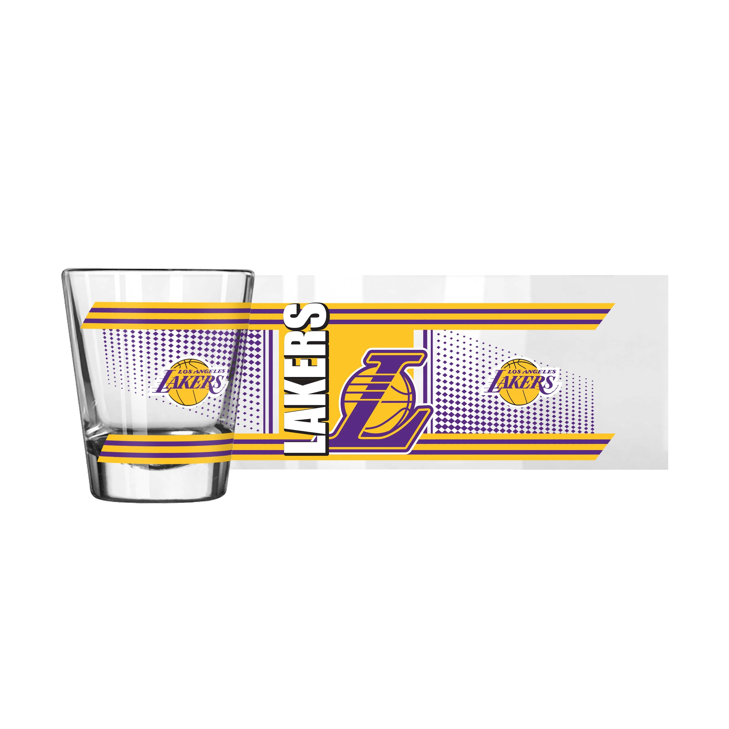Los Angeles Lakers 2oz Hero Shot Glass - Image 2