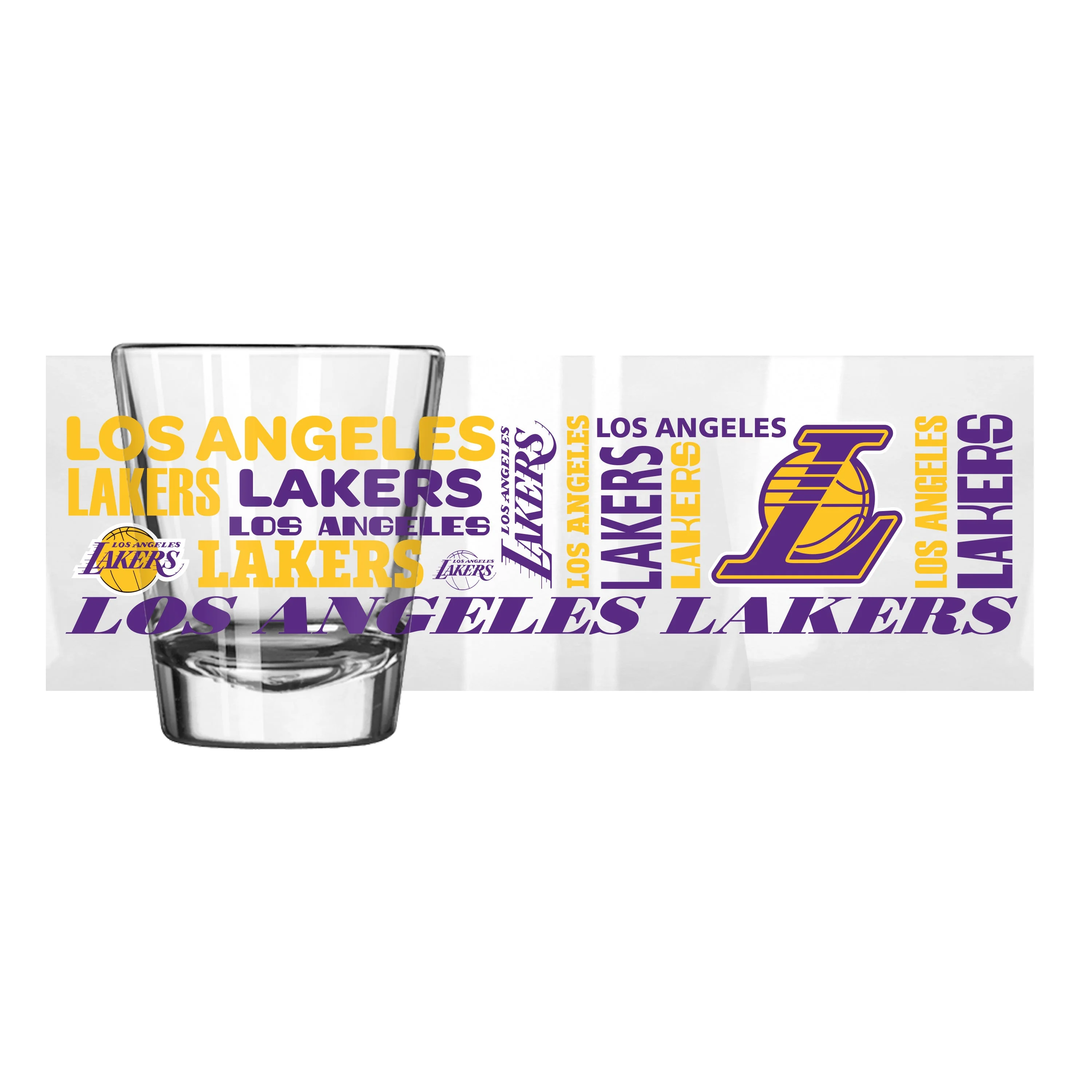 Los Angeles Lakers 2oz Spirit Shot Glass - Image 2