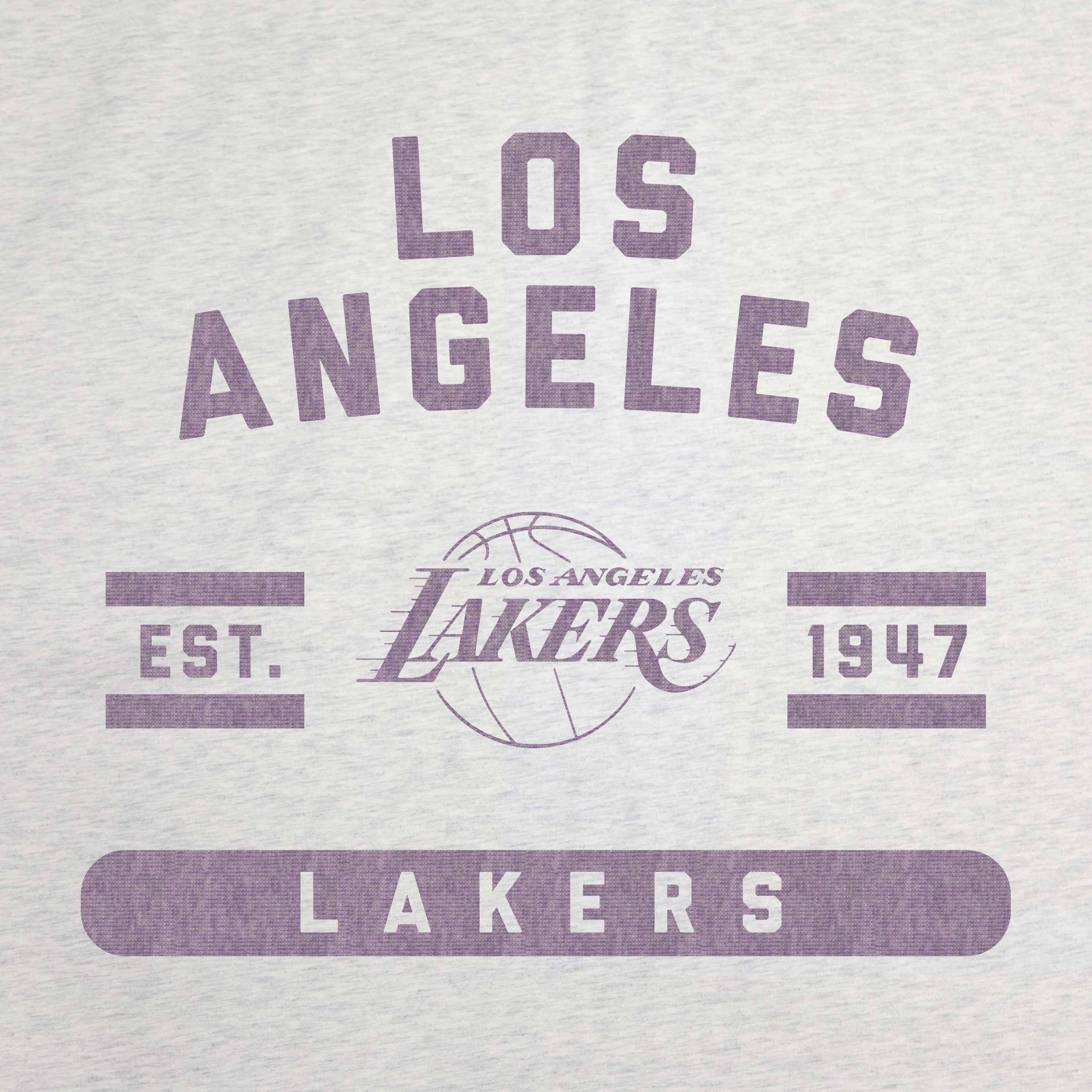 Los Angeles Lakers Oatmeal Sweatshirt Blanket - Image 2
