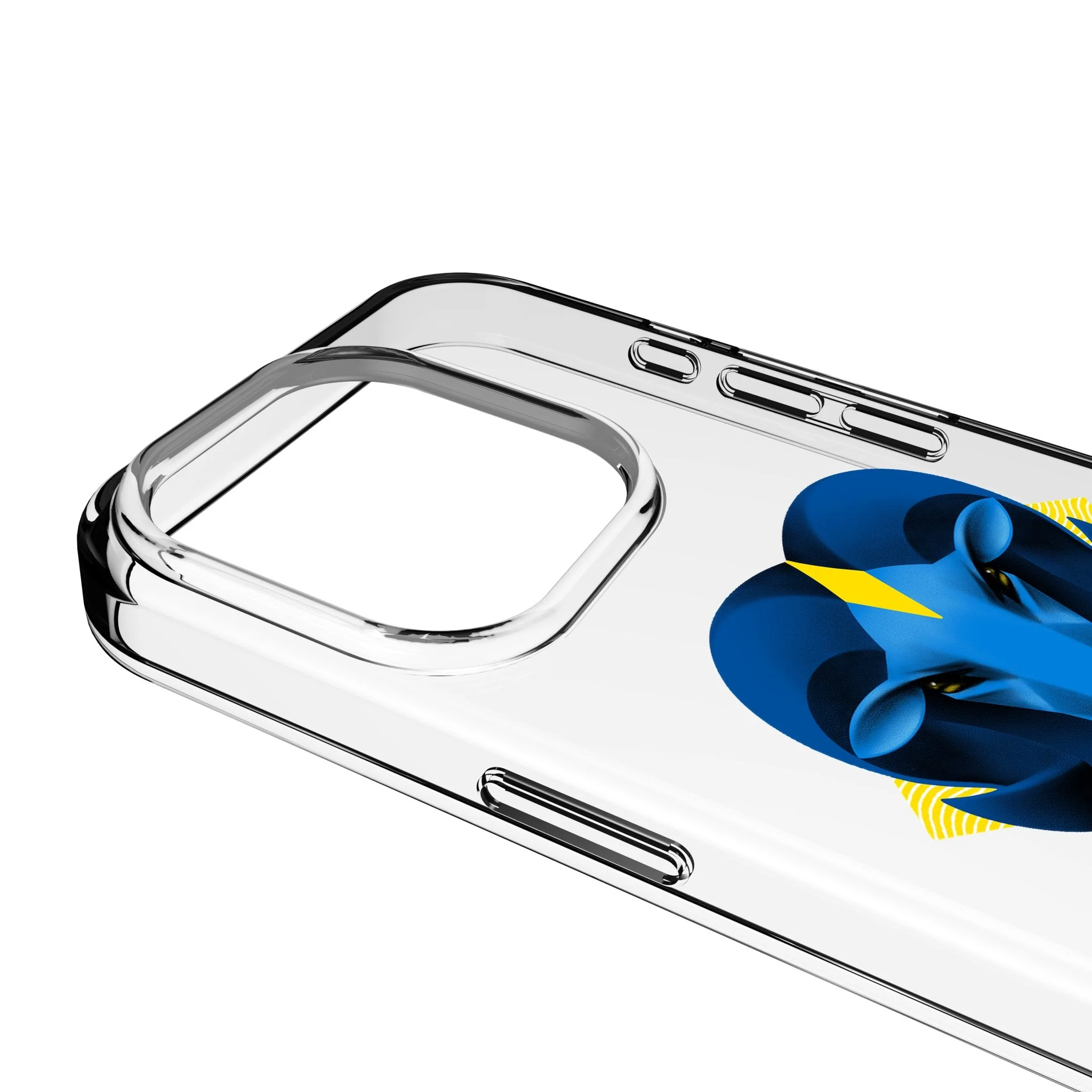 Los Angeles Rams 2024 Edition Clear Phone Case for Apple iPhone - Image 3