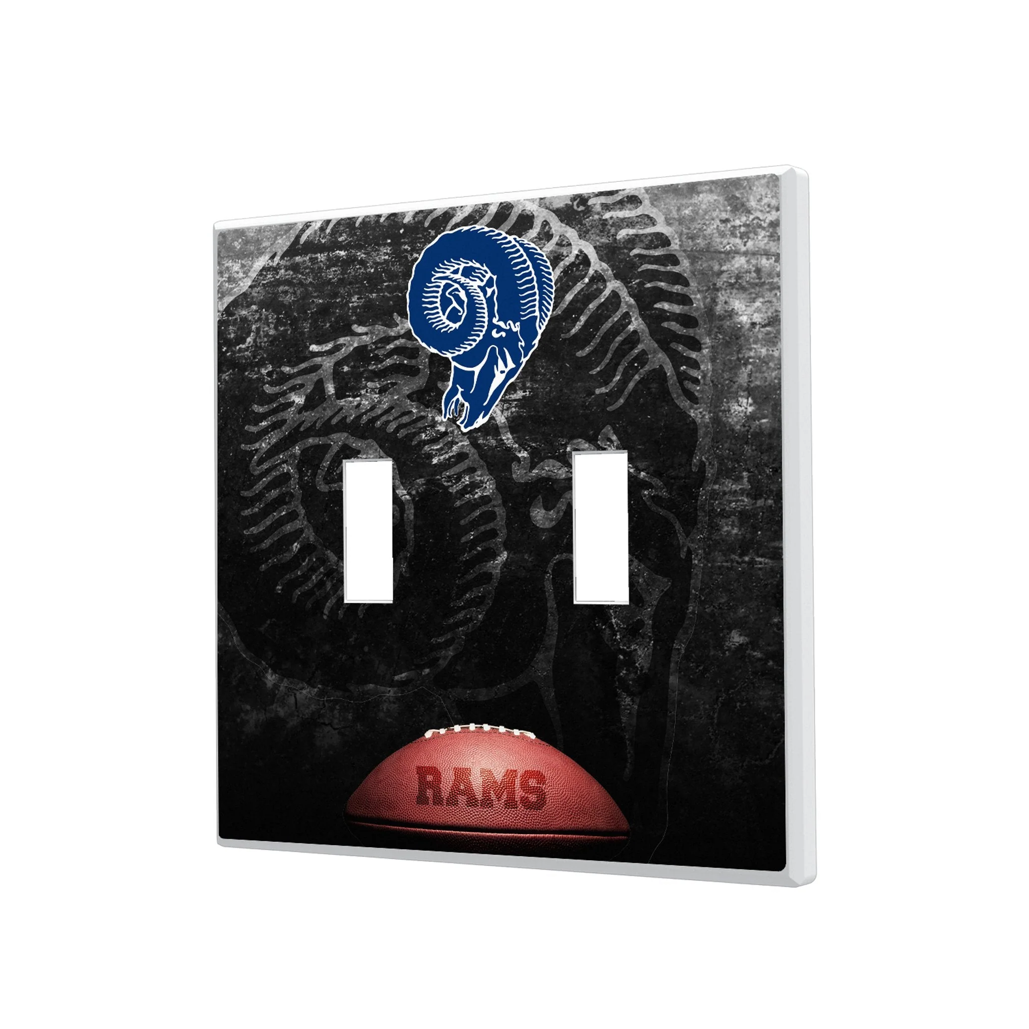 Los Angeles Rams Historic Collection Legendary Hidden-Screw Light Switch Plate - Image 3