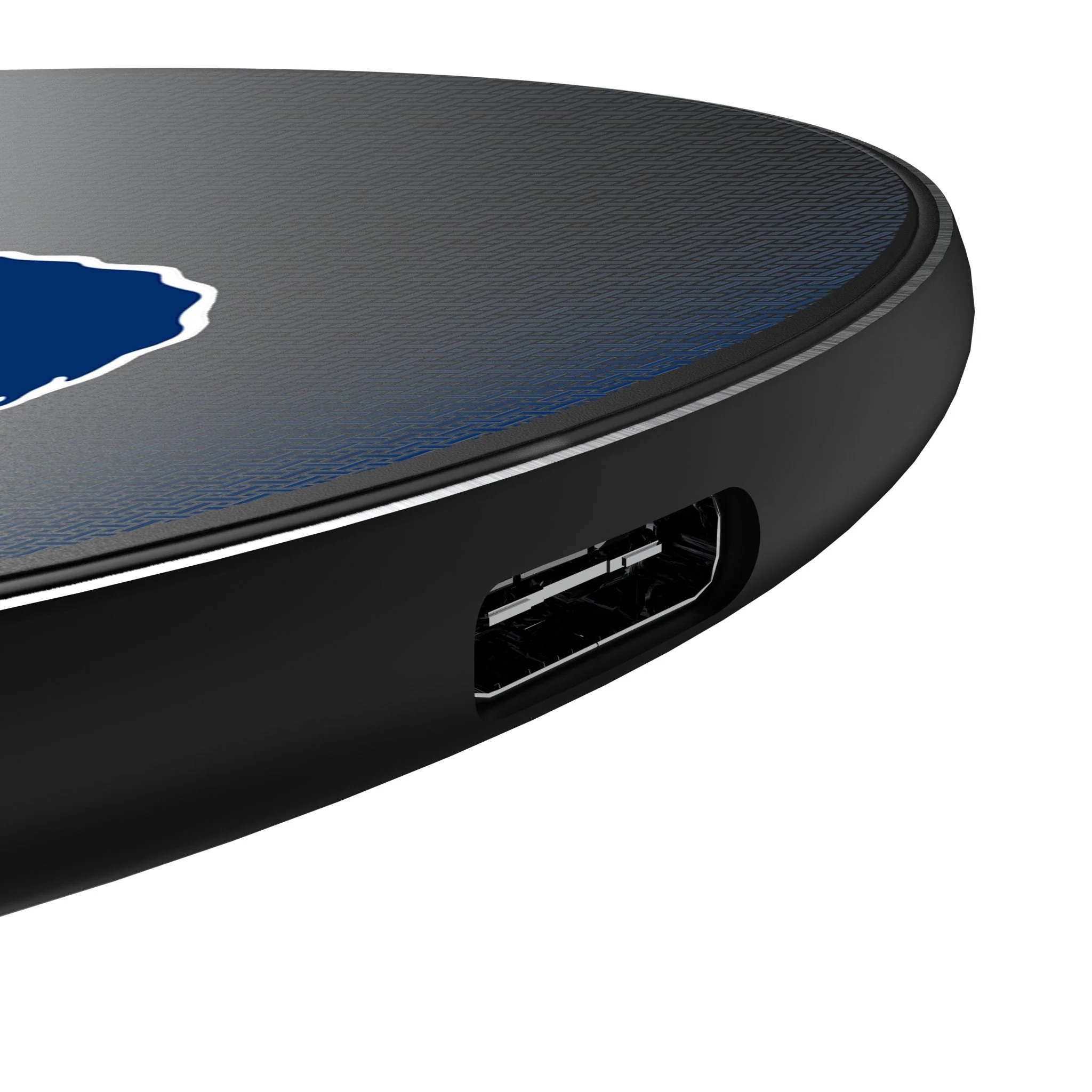Los Angeles Rams Historic Collection Linen 15-Watt Wireless Charger - Image 3