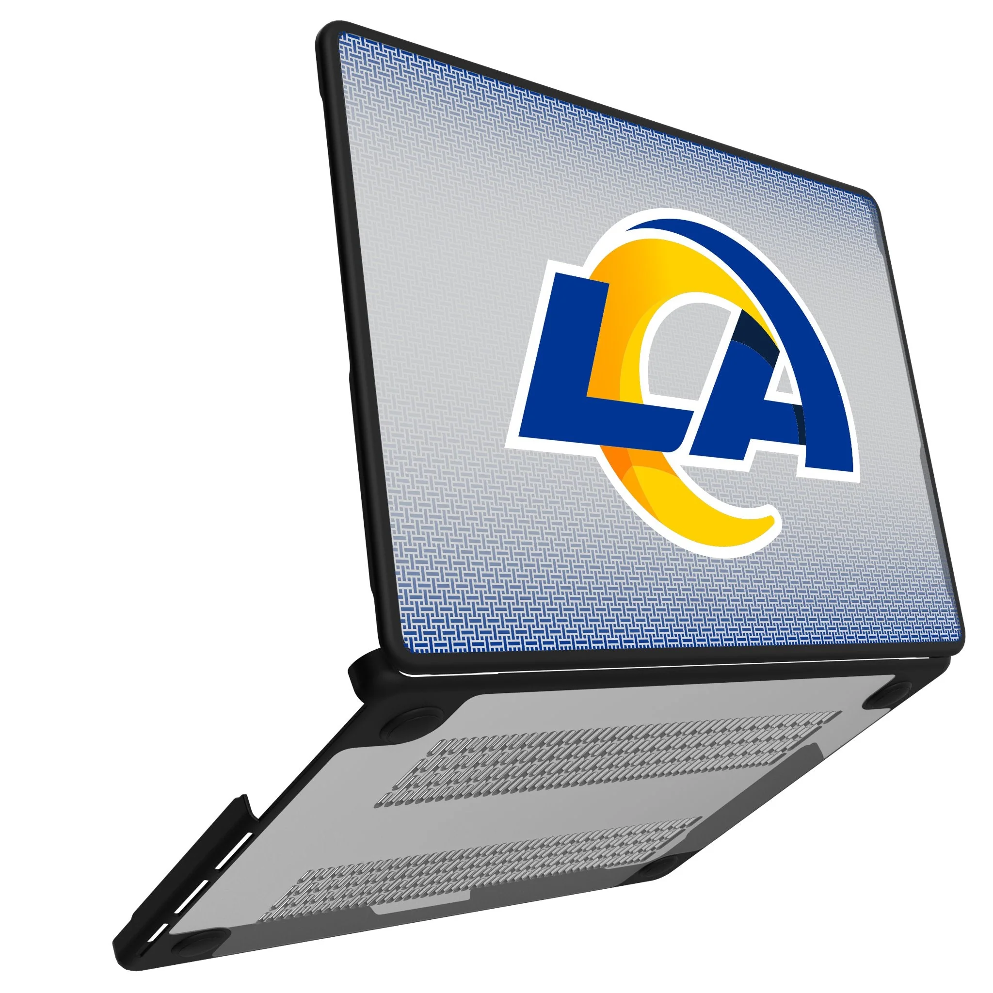 Los Angeles Rams Linen Laptop Case for Apple MacBook - Image 2