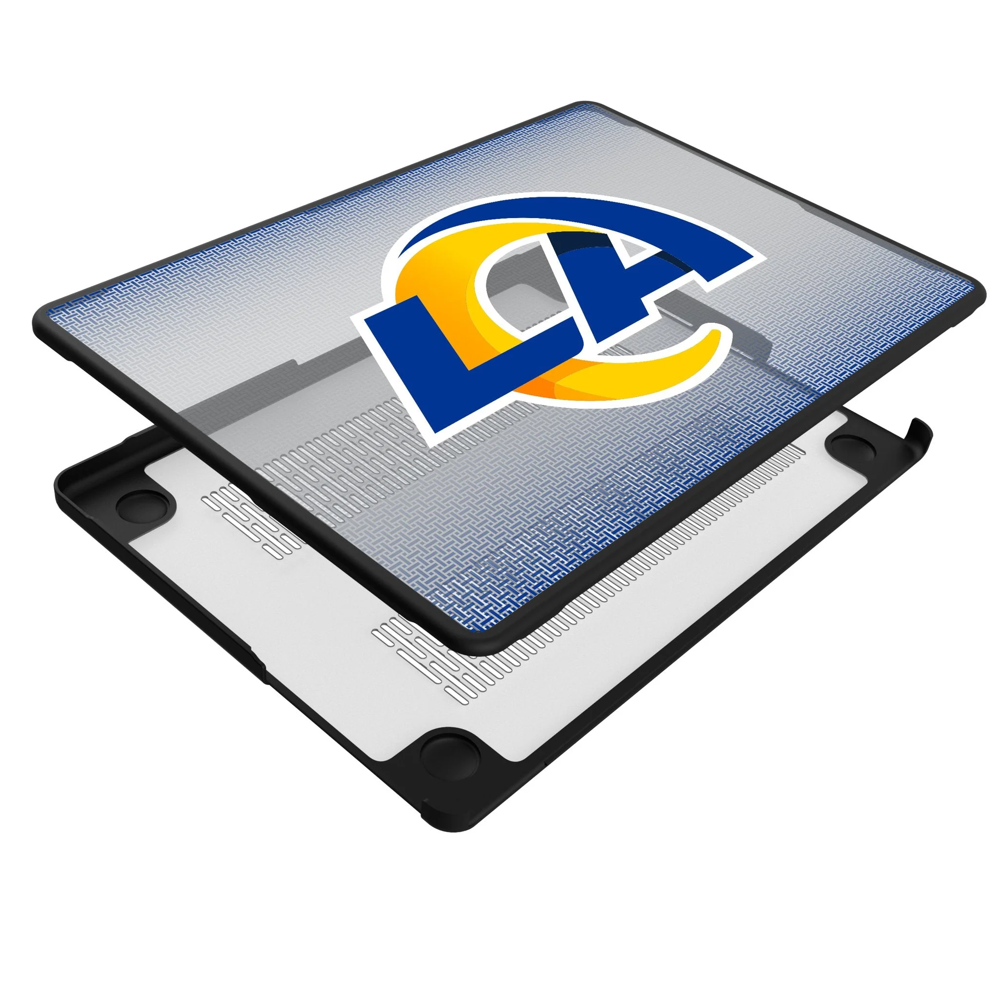 Los Angeles Rams Linen Laptop Case for Apple MacBook - Image 4