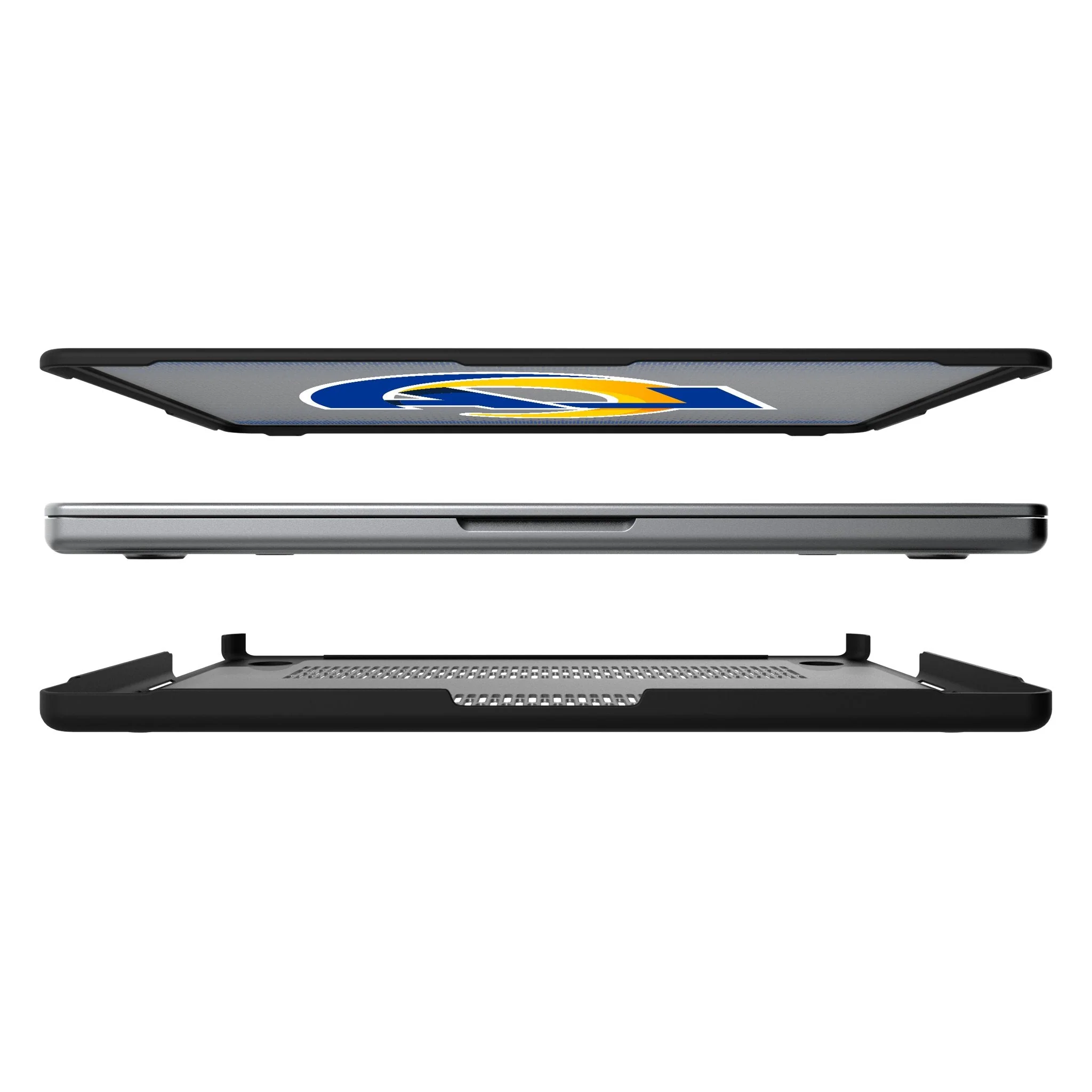 Los Angeles Rams Linen Laptop Case for Apple MacBook - Image 7