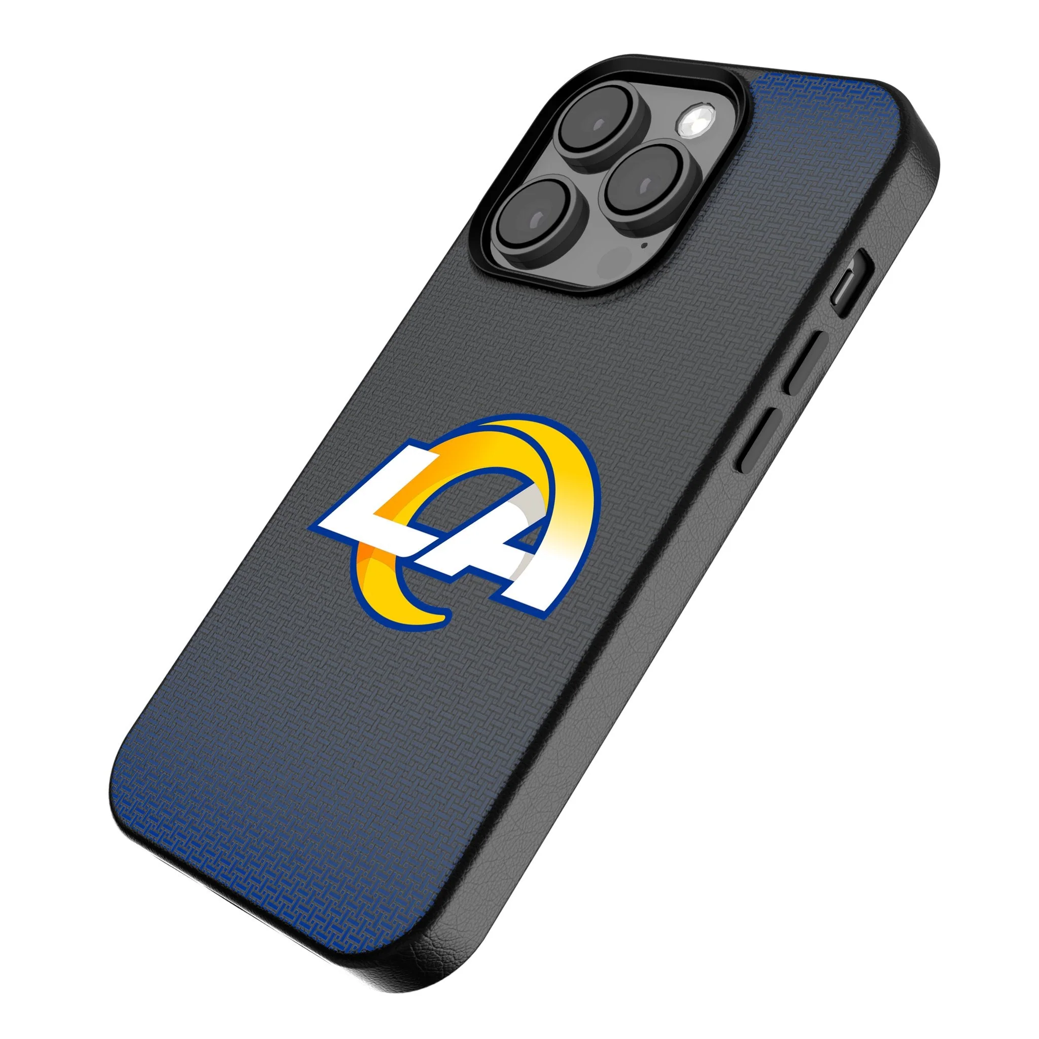 Los Angeles Rams Linen MagSafe Compatible Phone Case for Apple iPhone - Image 2