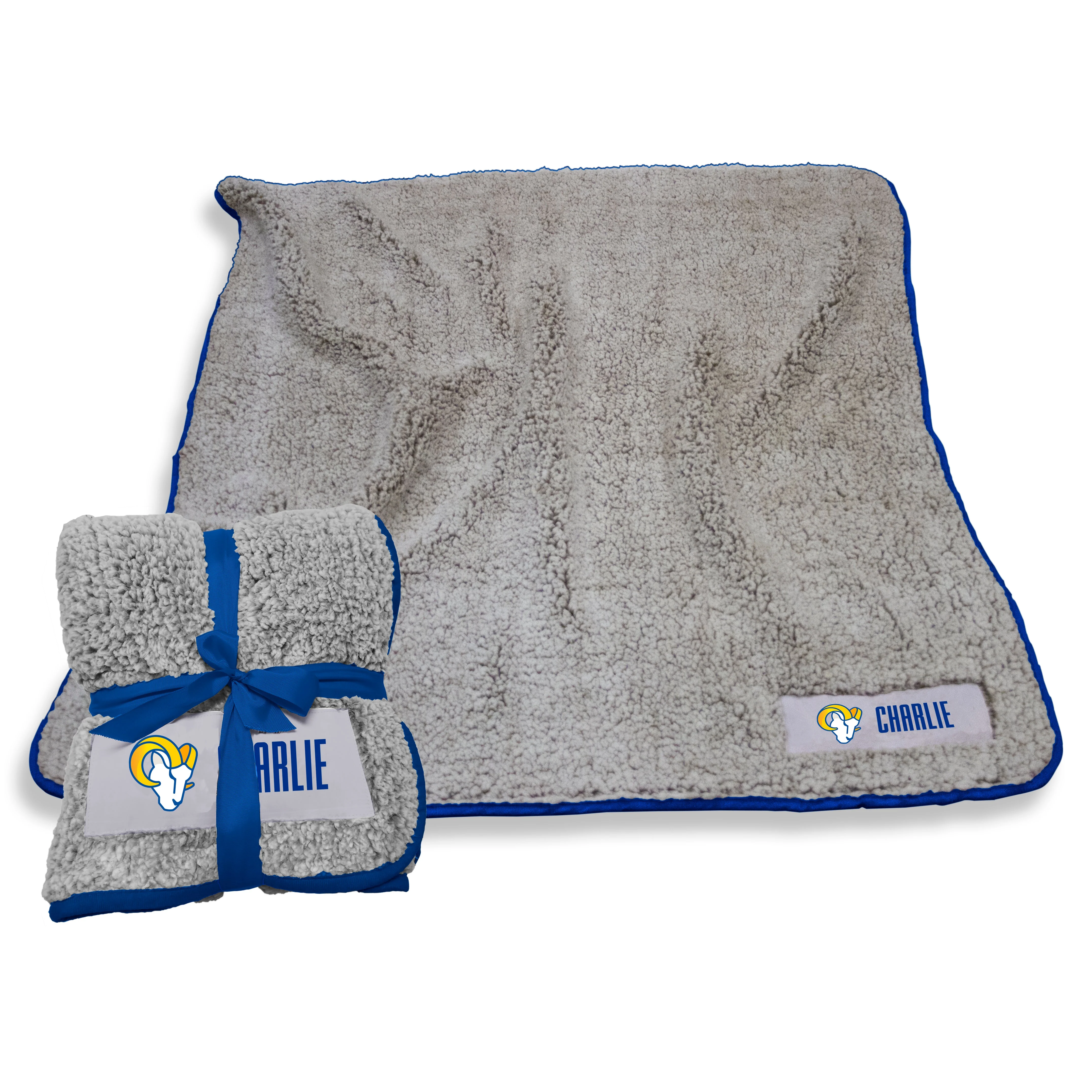 Los Angeles Rams Personalized Frosty Fleece