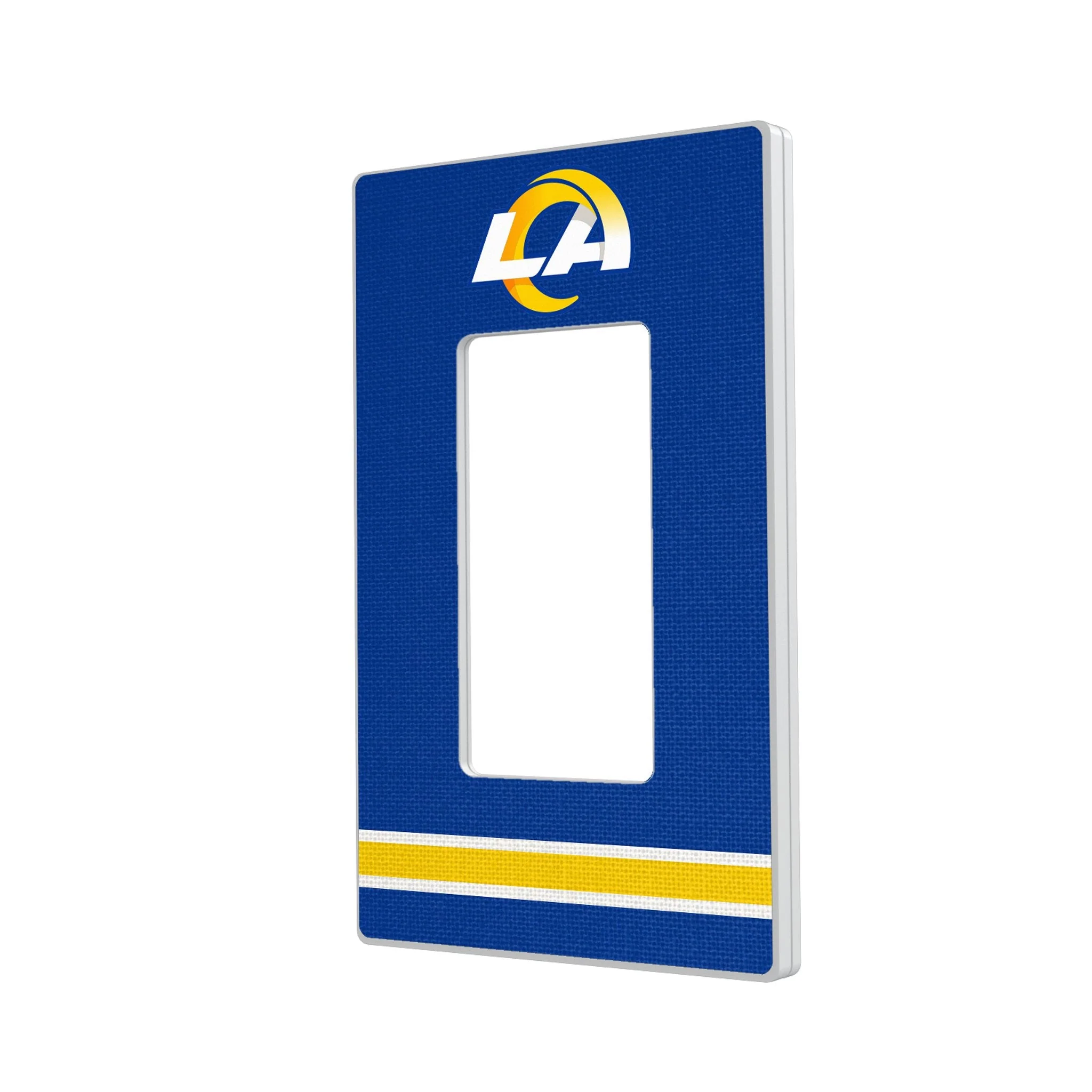 Los Angeles Rams Stripe Hidden-Screw Light Switch Plate - Image 2