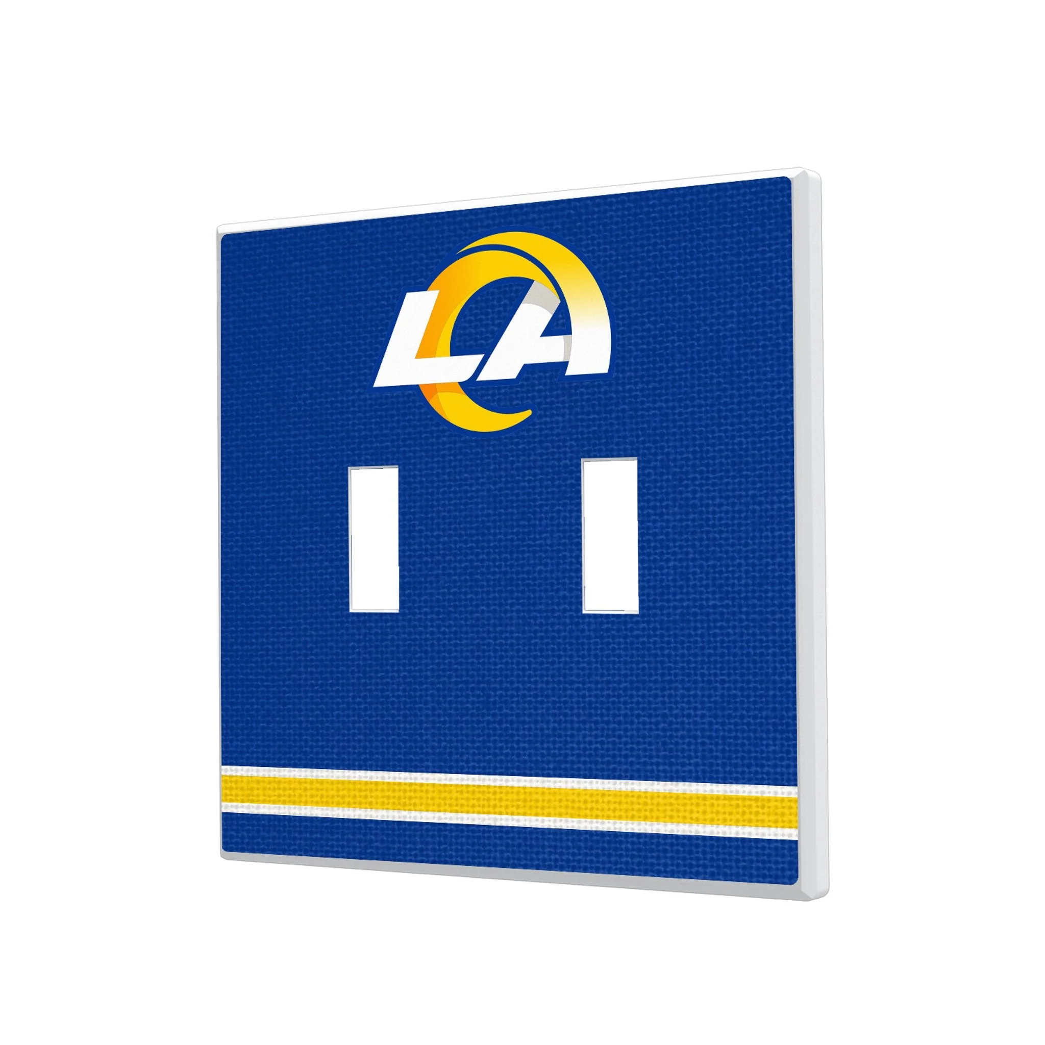 Los Angeles Rams Stripe Hidden-Screw Light Switch Plate - Image 3