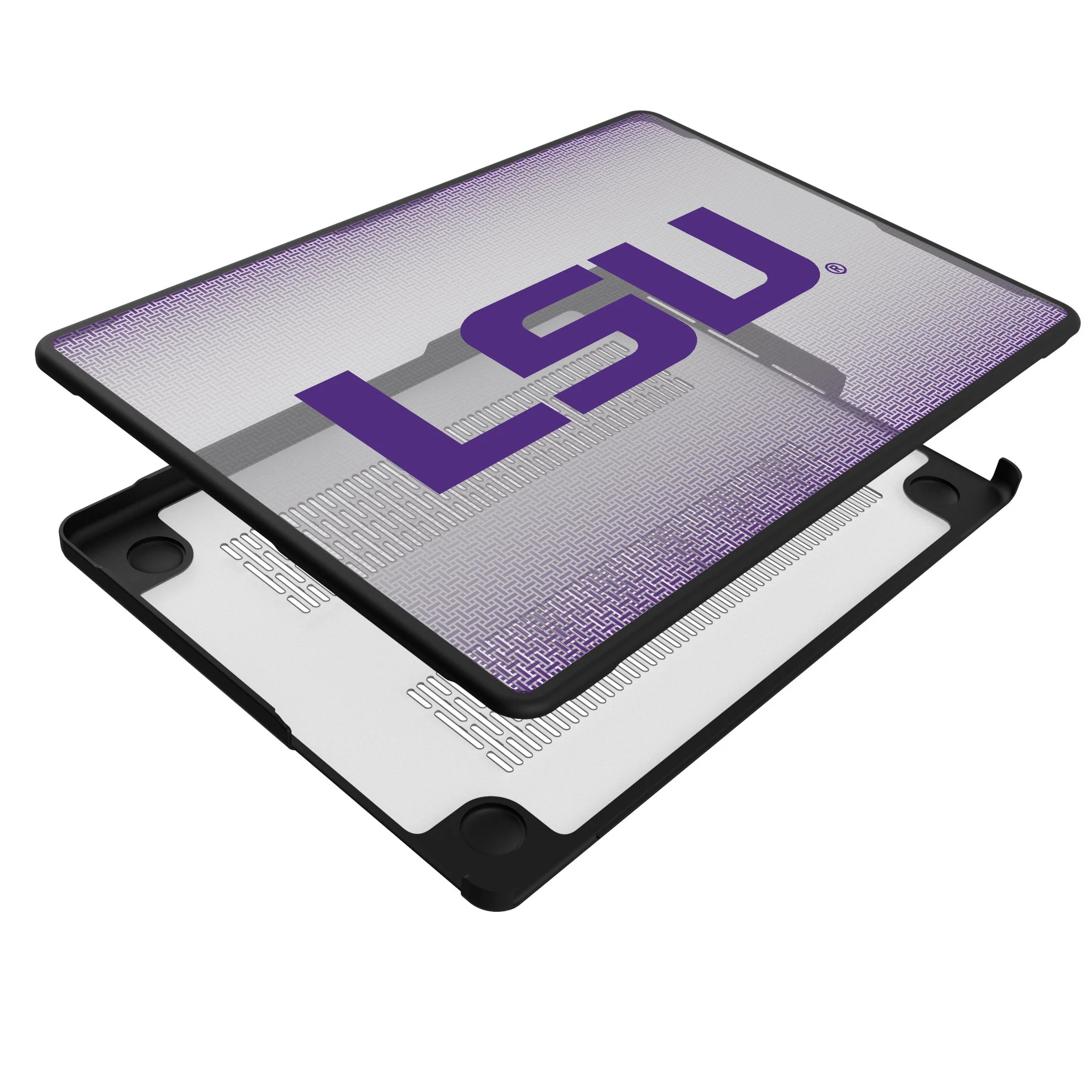 Louisiana State University Tigers Linen Laptop Case for Apple MacBook - Image 4