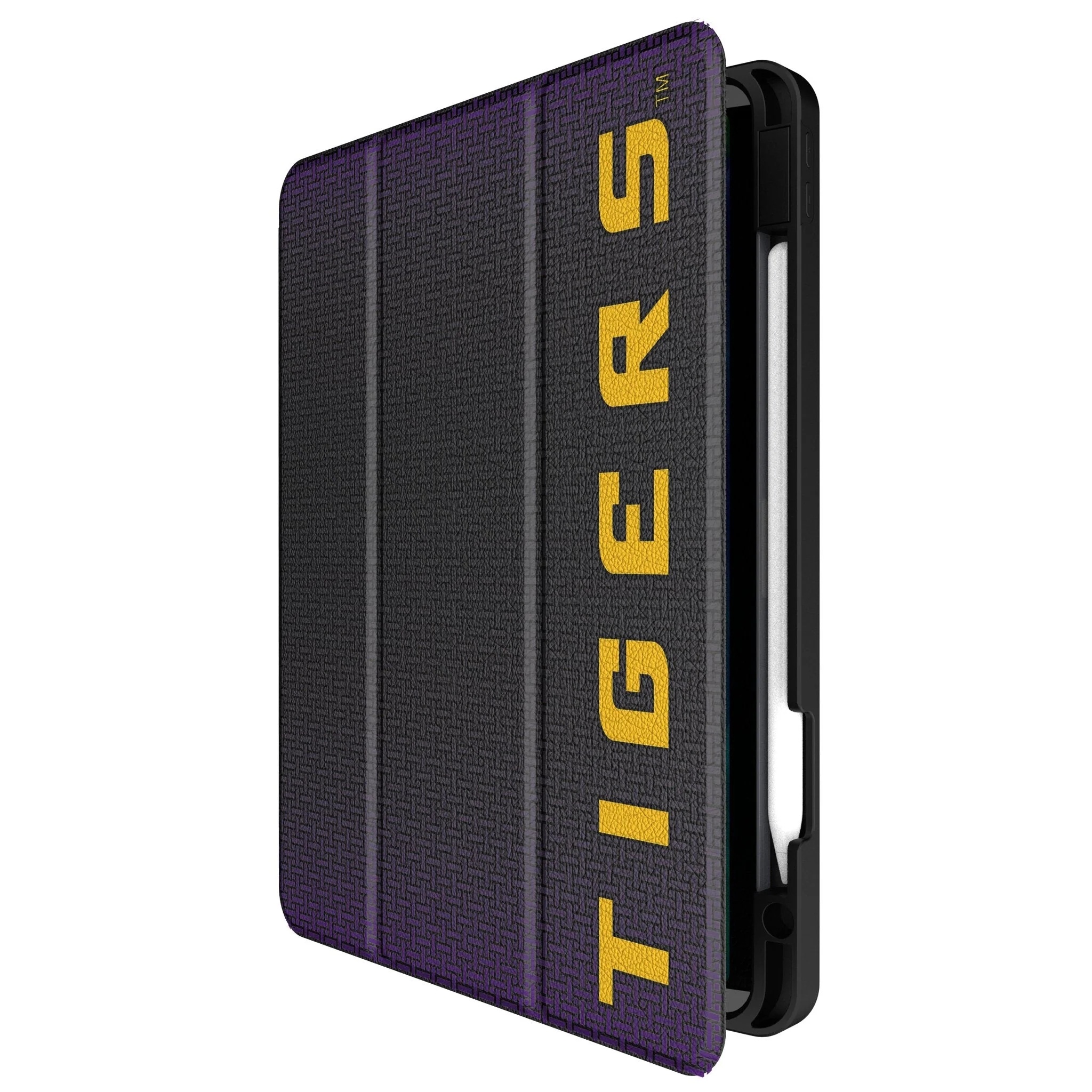 Louisiana State University Tigers Linen Tablet Case for Apple iPad - Image 2