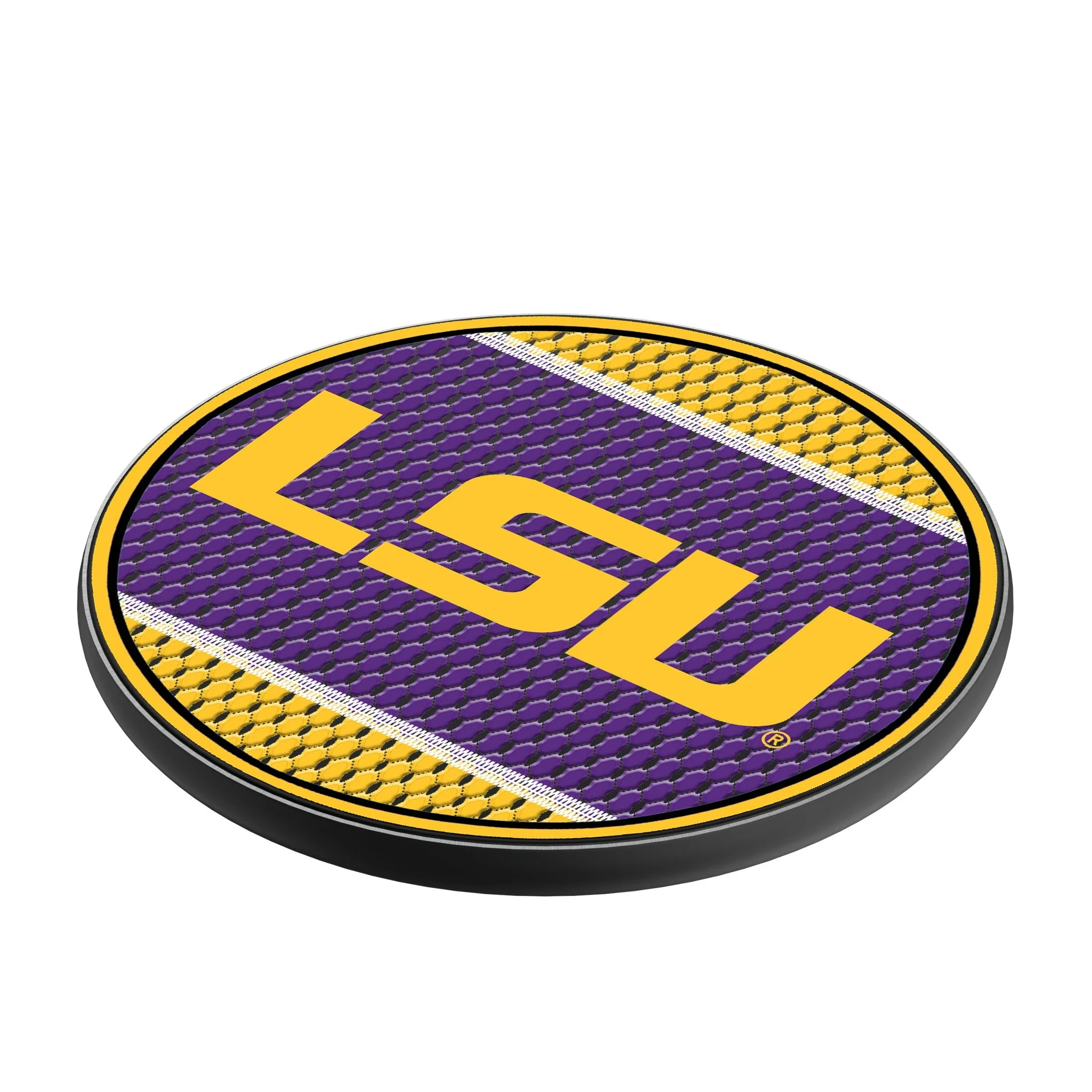 Louisiana State University Tigers Mesh 15-Watt Wireless Charger - Image 2