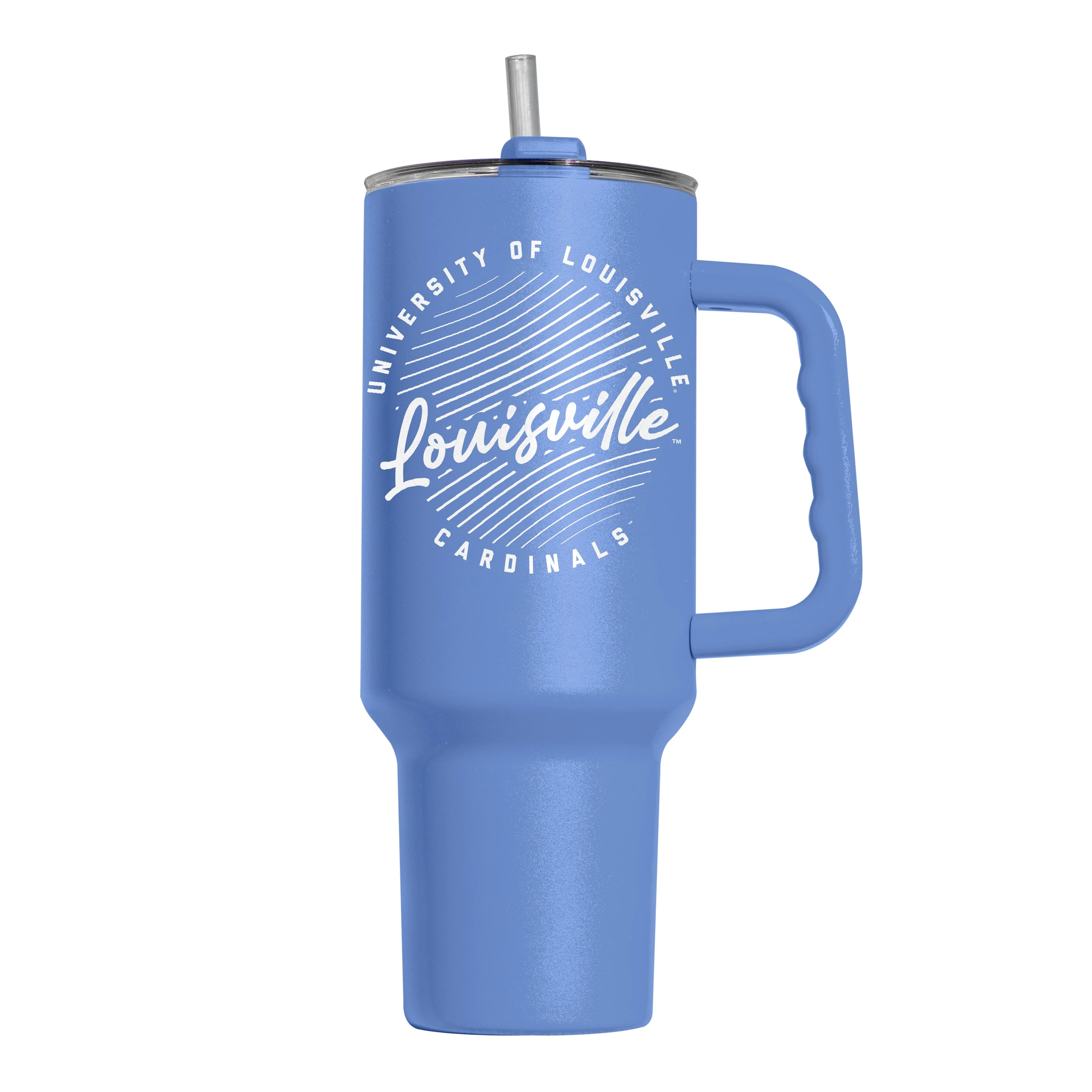 Louisville 40oz Retro Script Arctic Powder Coat Tumbler