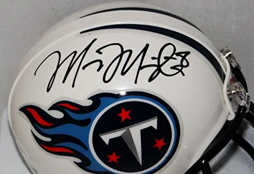 Marcus Mariota Autographed Tennessee Titans Mini Helmet- JSA W Auth - Image 2