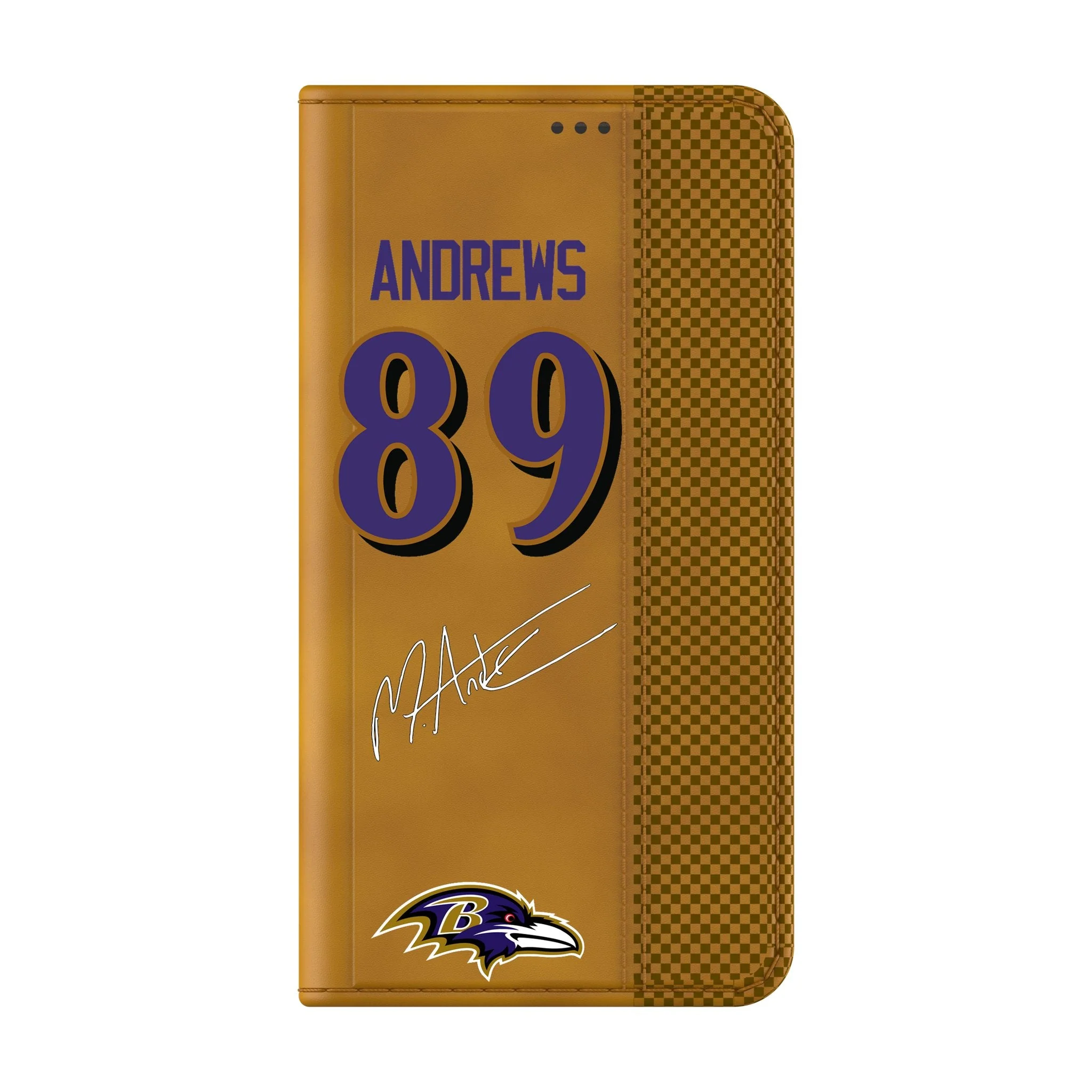 Mark Andrews Baltimore Ravens 89 Game Tactic Folio Phone Case for Samsung Galaxy - Image 2