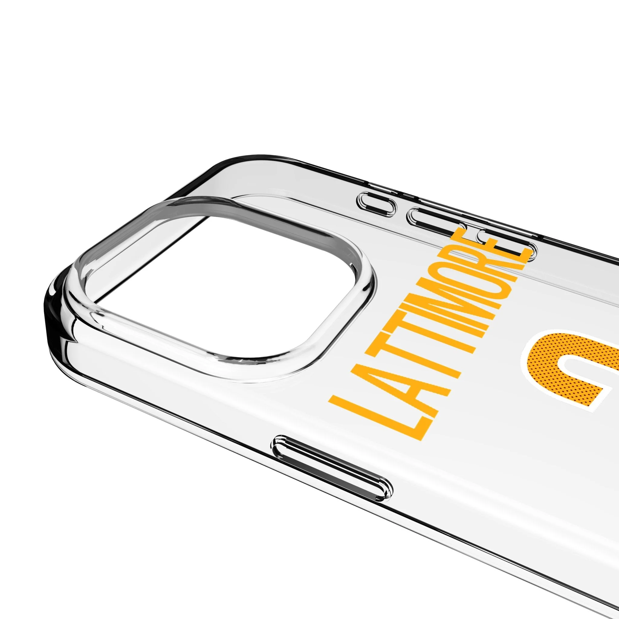 Marshon Lattimore Washington Commanders 2 Game Tactic Clear Phone Case for Apple iPhone - Image 3