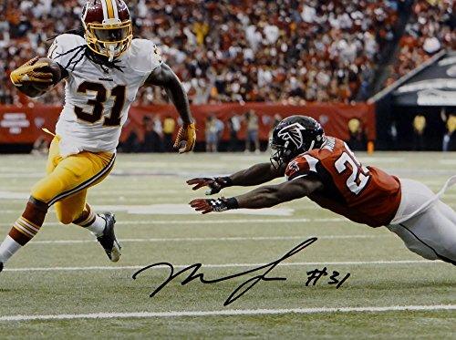Matt Jones Signed Washington Redskins 16x20 Against Falcons Photo- JSA W Auth