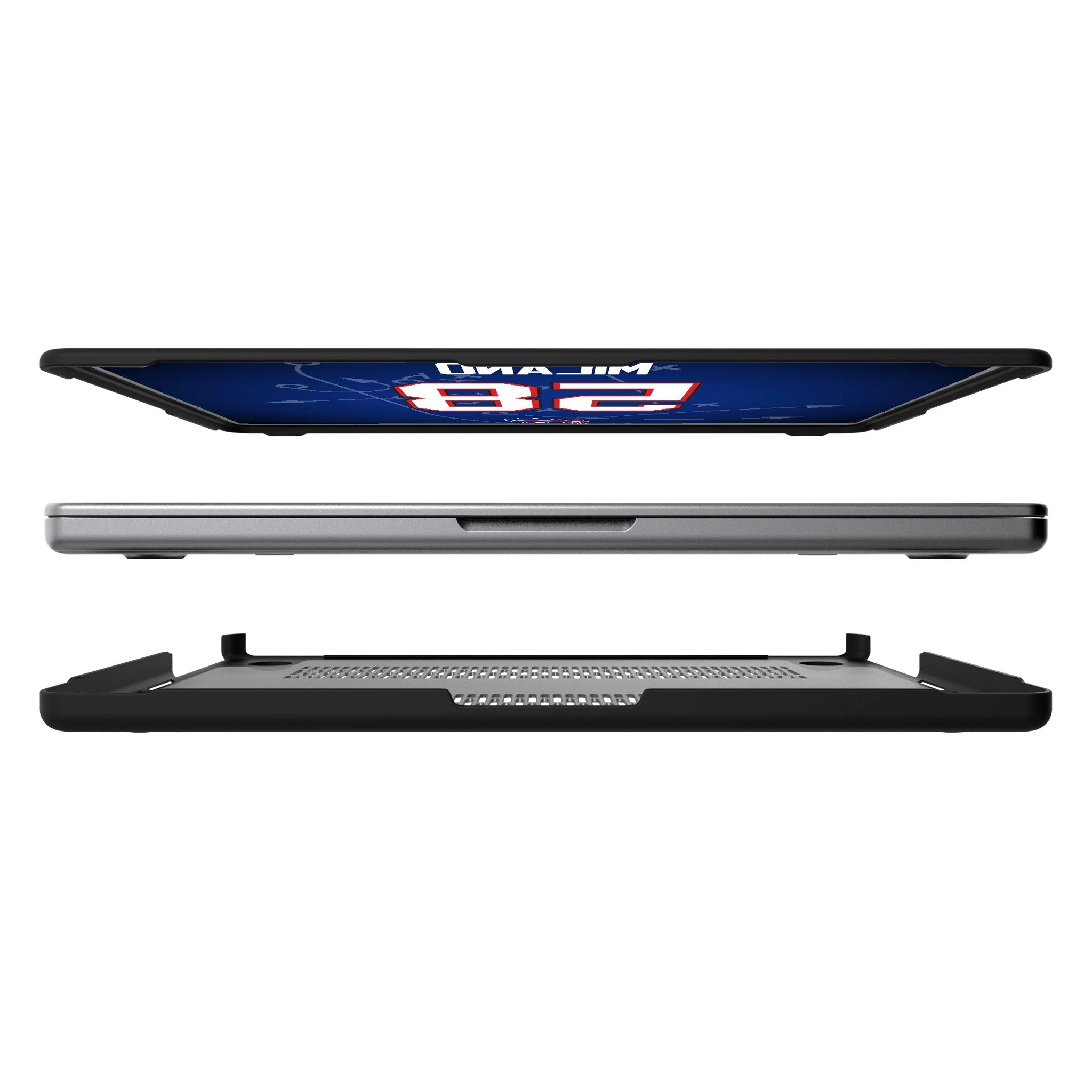 Matt Milano Buffalo Bills 58 Game Tactic Laptop Case for Apple MacBook - Image 7
