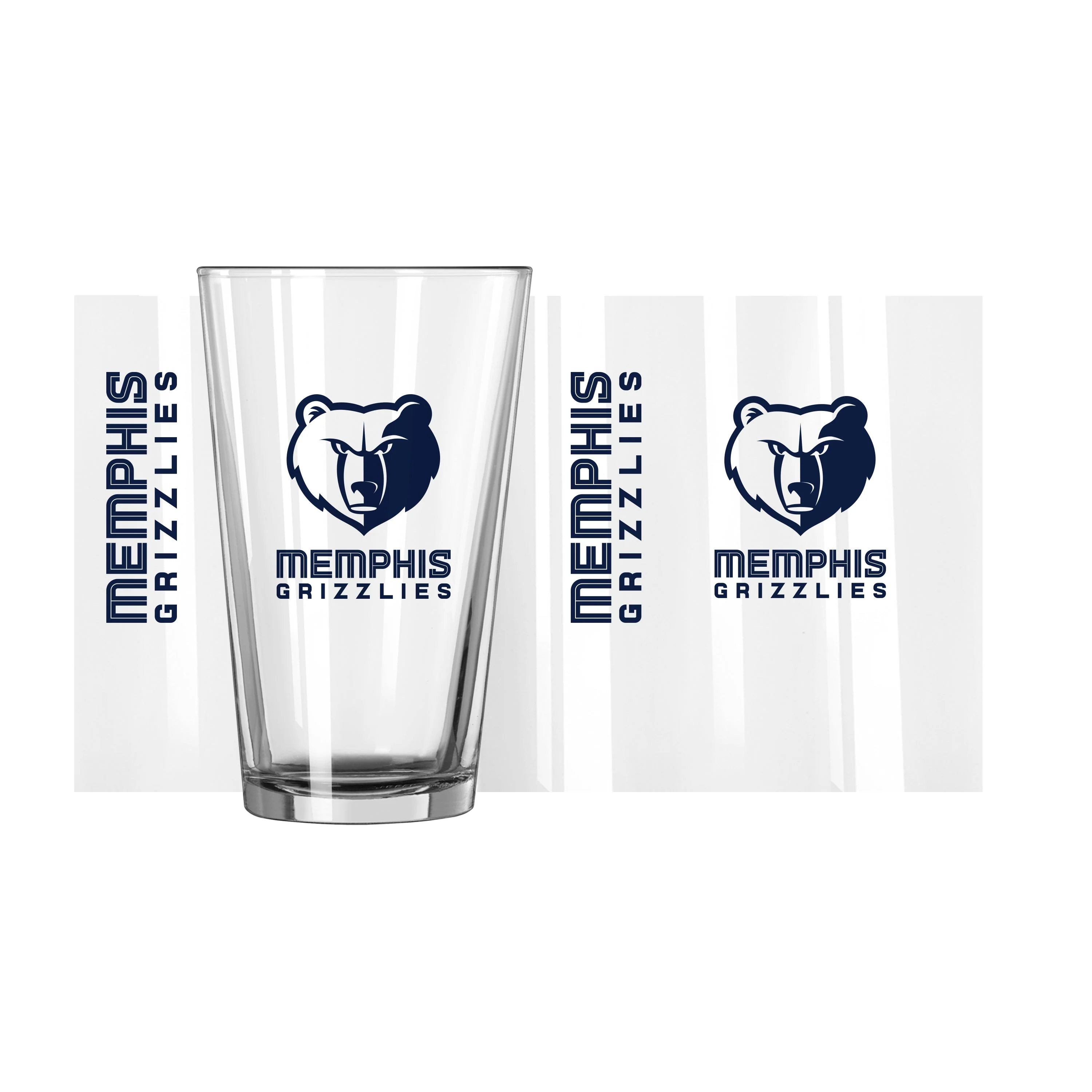 Memphis Grizzlies 16oz Gameday Pint Glass - Image 2
