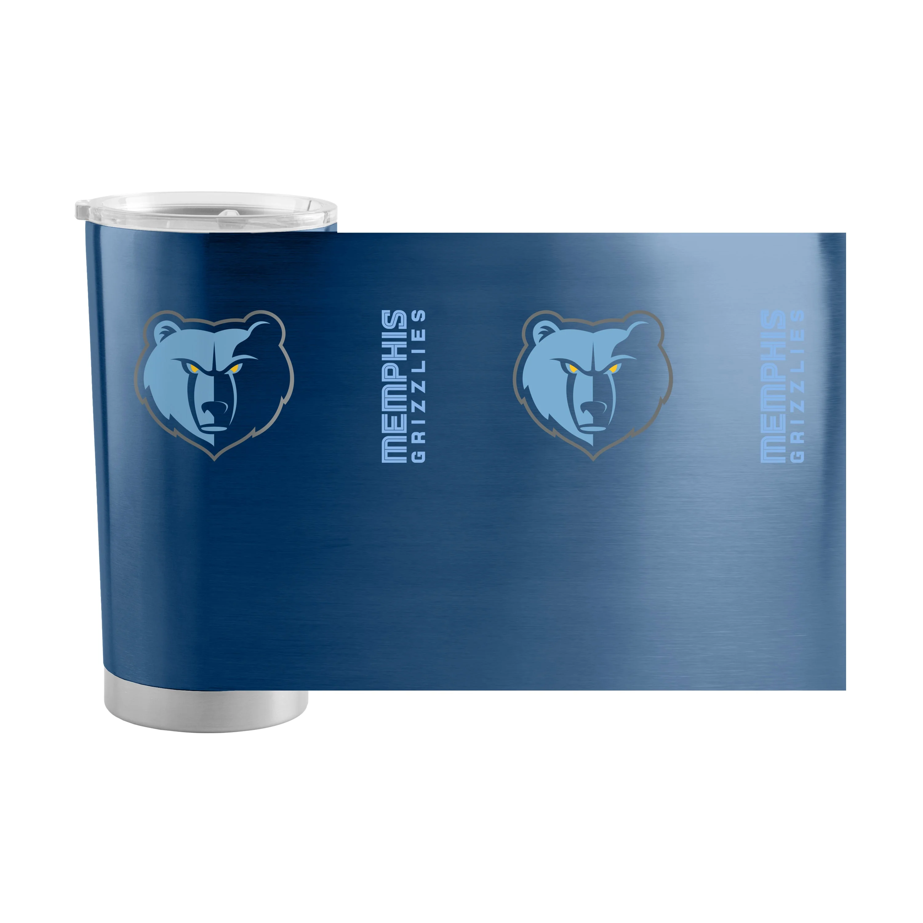 Memphis Grizzlies 20oz Gameday Stainless Steel Tumbler - Image 2