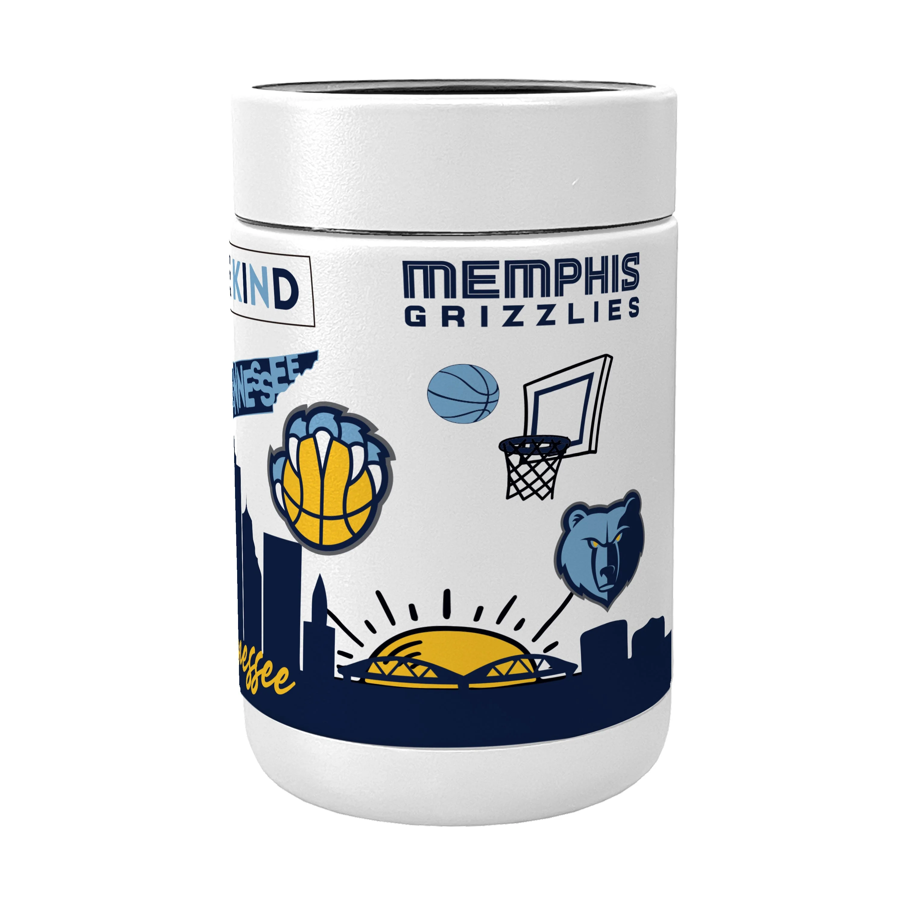 Memphis Grizzlies Powder Native Coat Coolie - Image 2