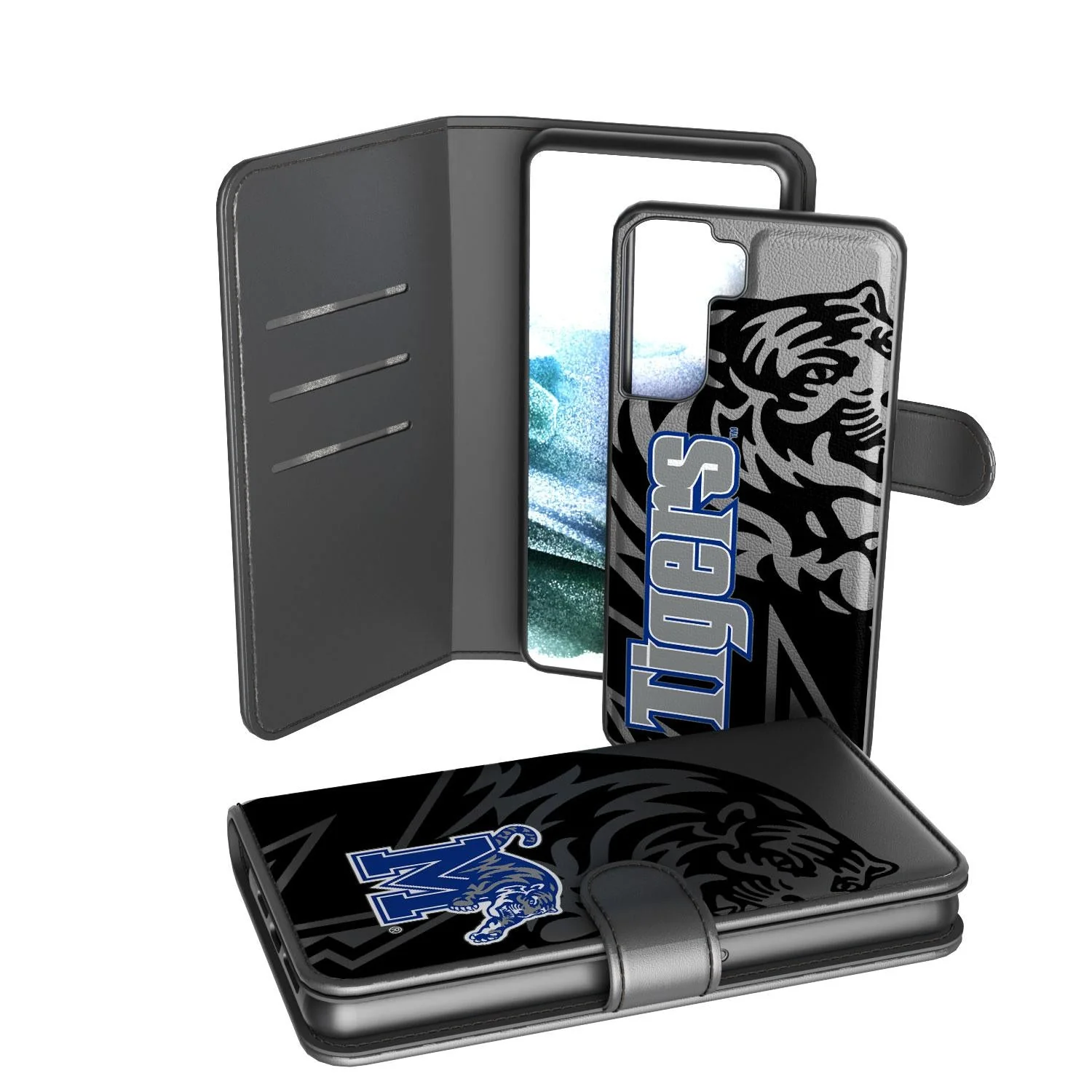 Memphis Tigers Tilt Wallet Case - Image 2