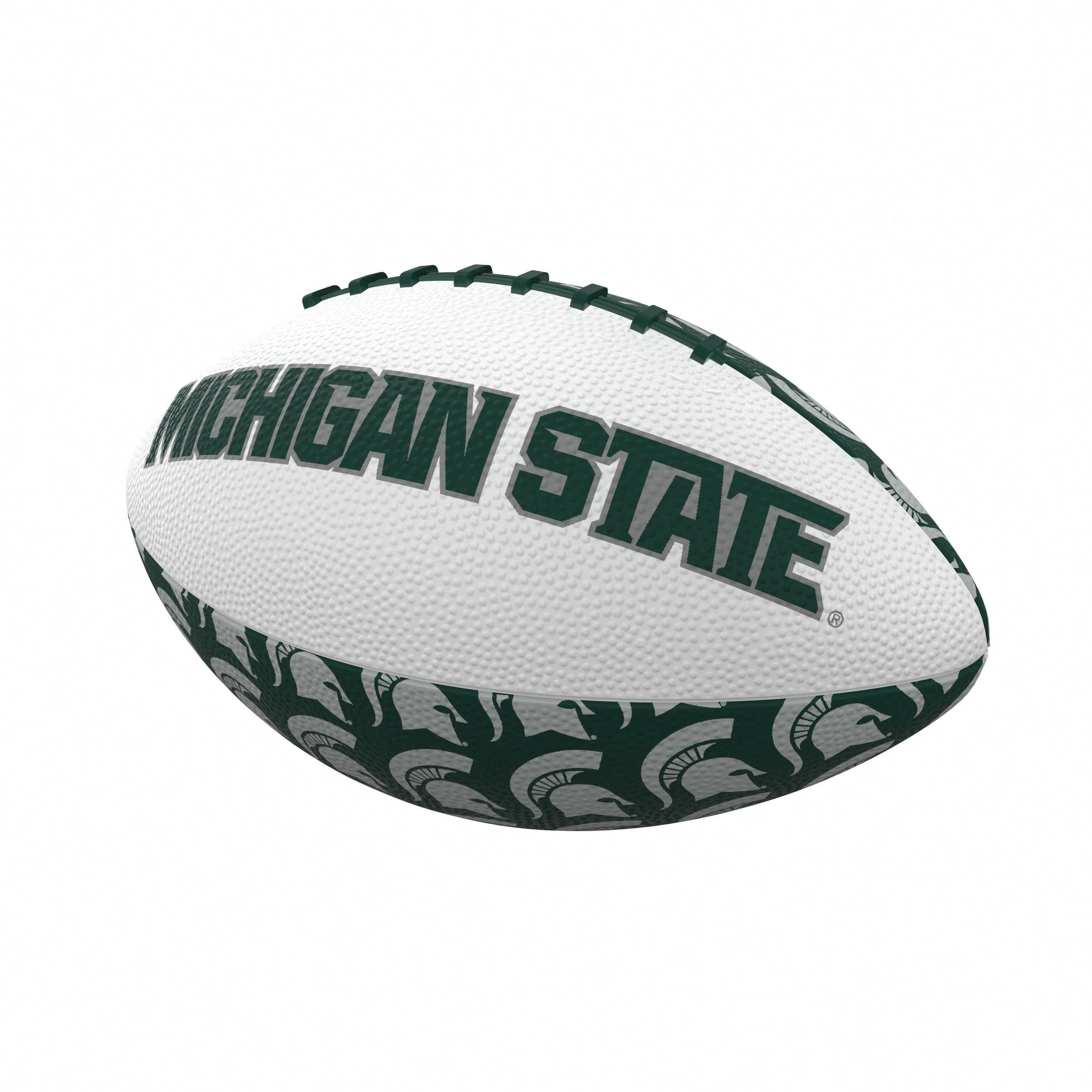 Michigan State Repeating Mini-Size Rubber Football