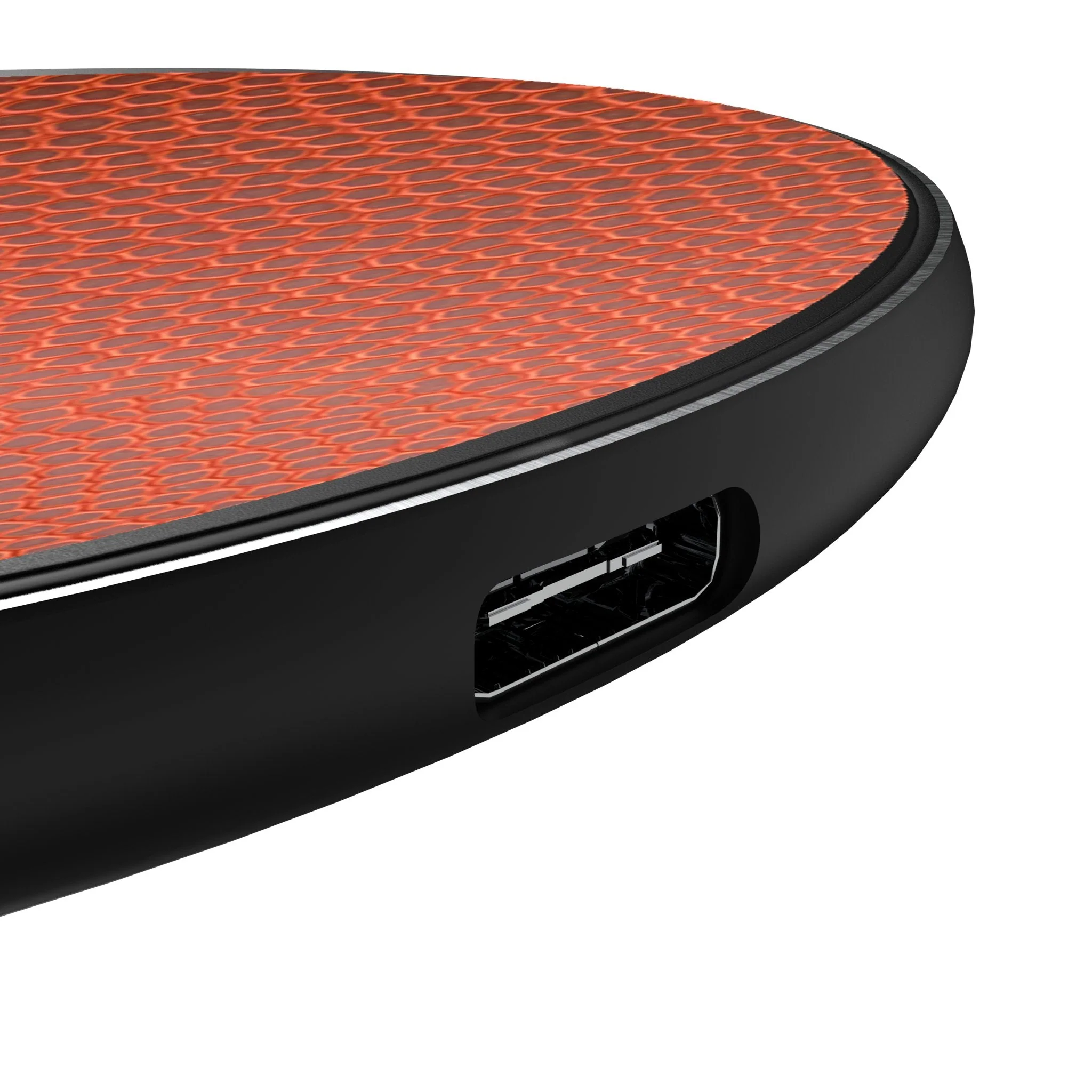 Miami Dolphins Football 15-Watt Wireless Charger - Image 3
