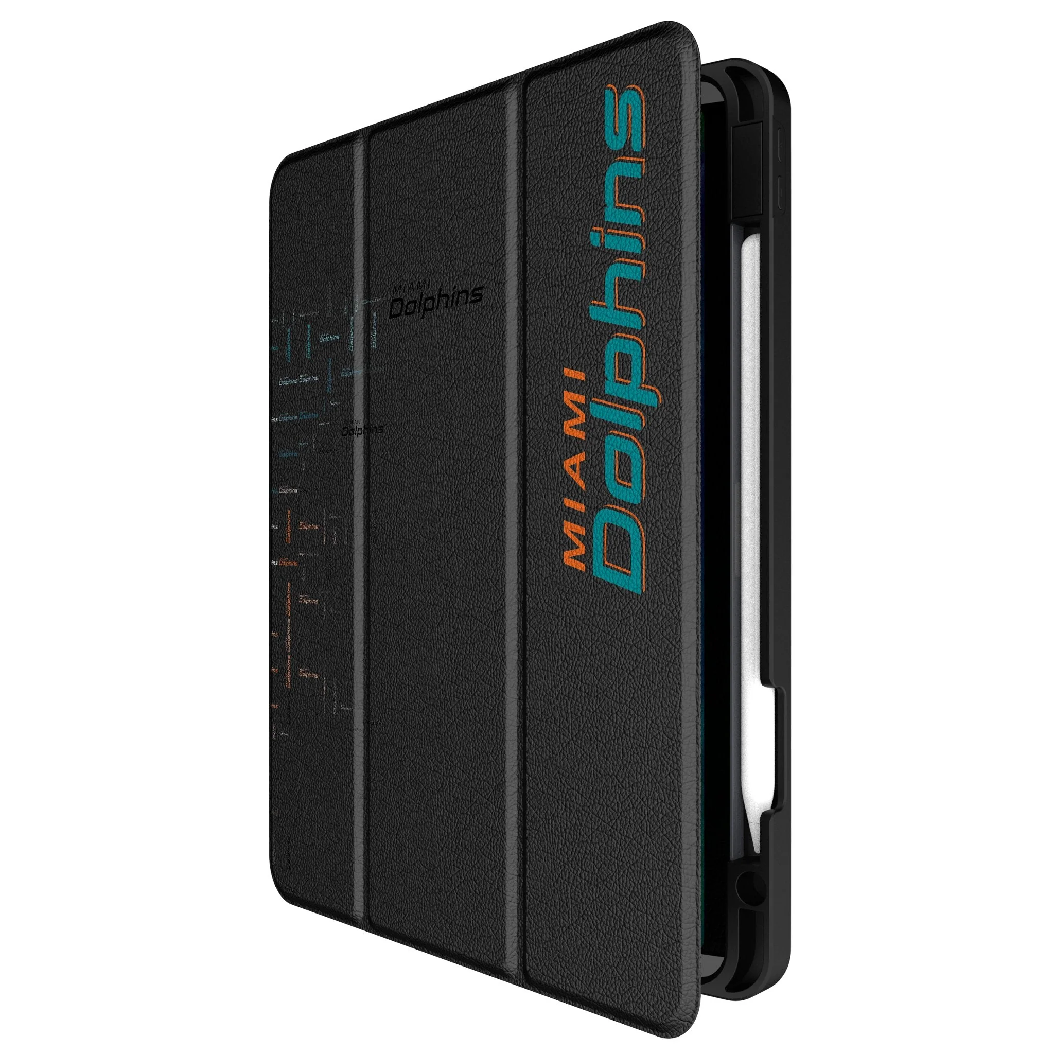 Miami Dolphins Quadtile Tablet Case for Apple iPad - Image 2