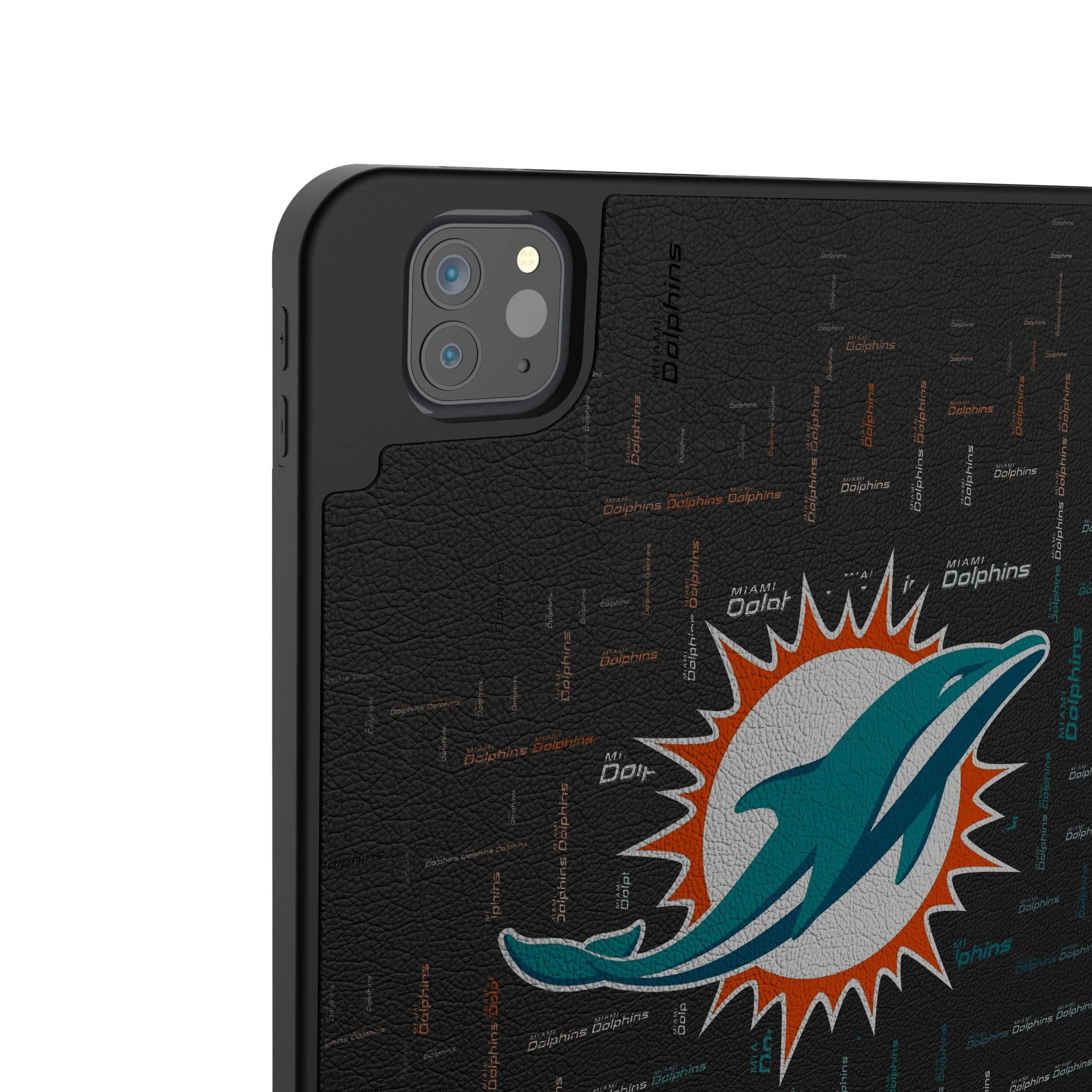 Miami Dolphins Quadtile Tablet Case for Apple iPad - Image 3